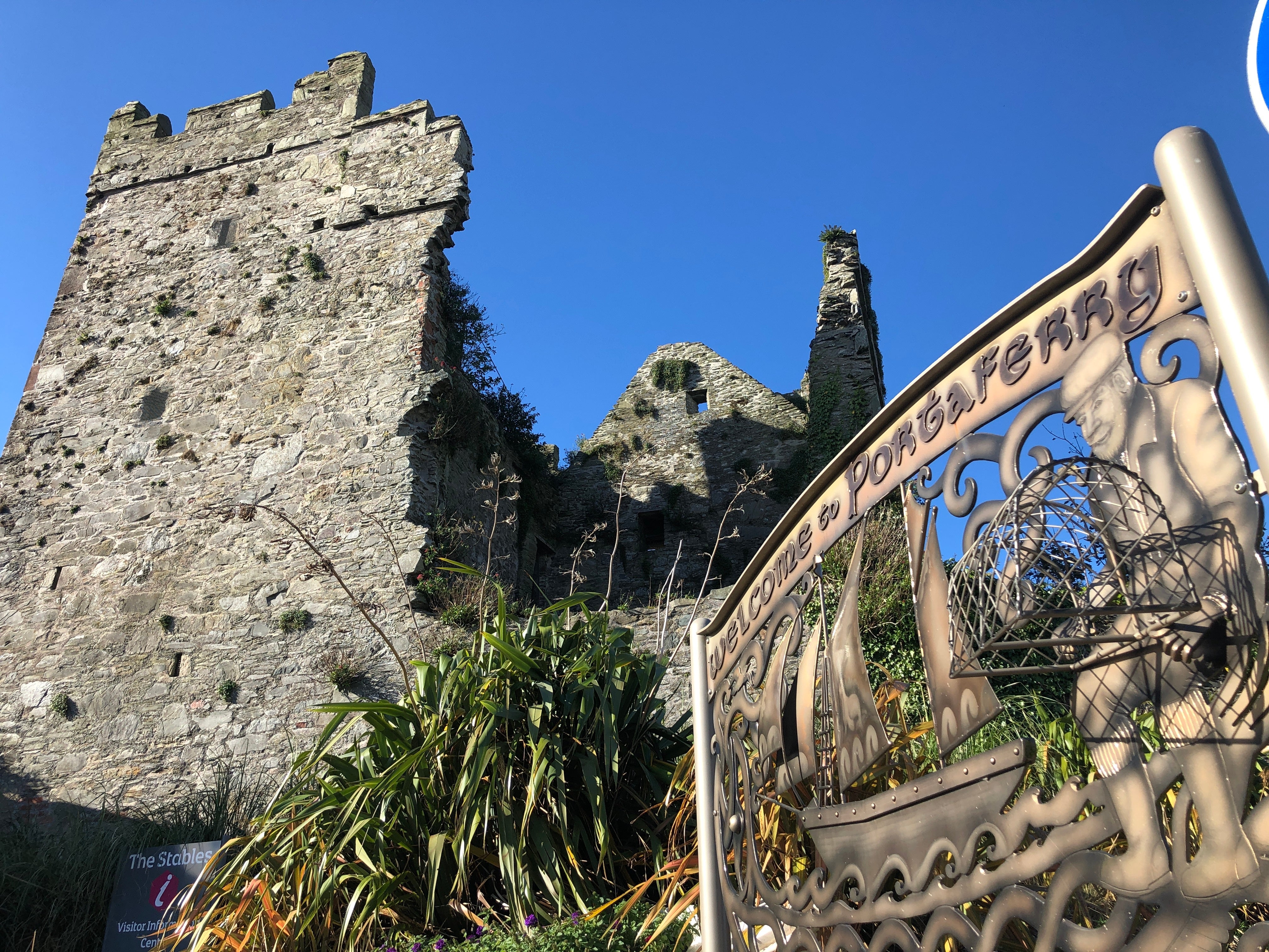 The ferry port of Portaferry (get it?) can take you on to the picturesque town of Strangford
