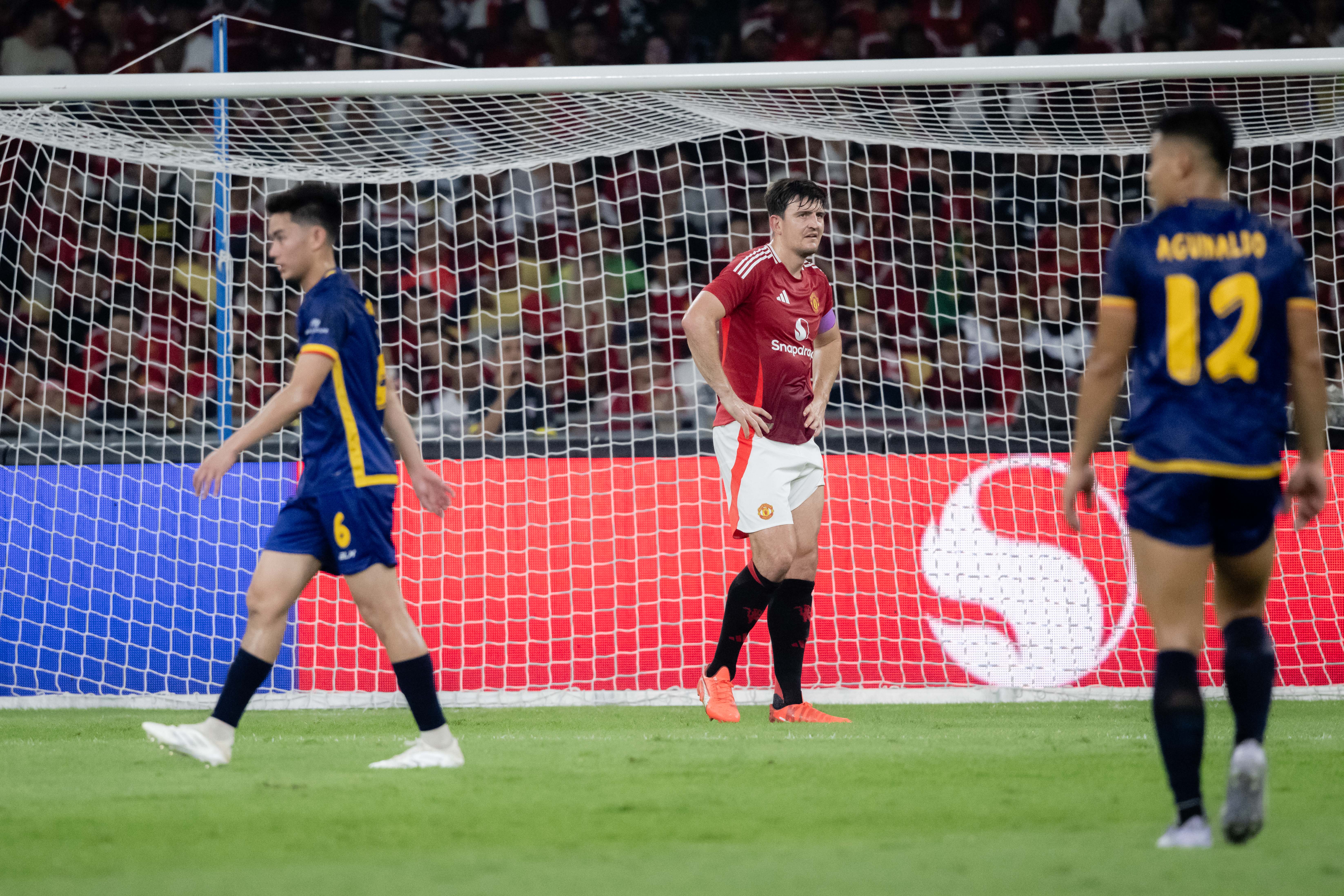 Manchester United suffered defeat in Malaysia