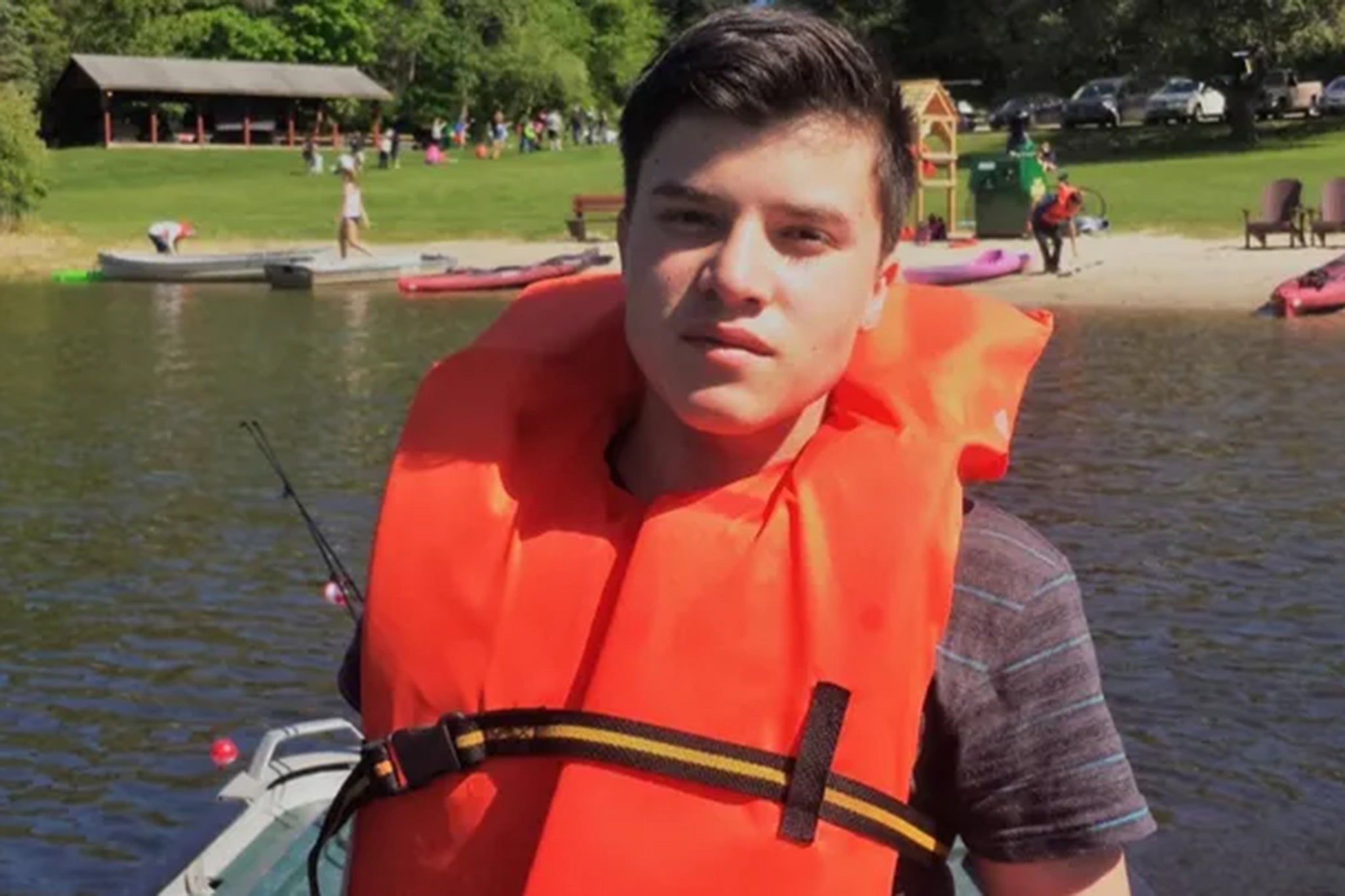 Gilbert Camacho was arrested on Tuesday, accused of trying to abuse two minors