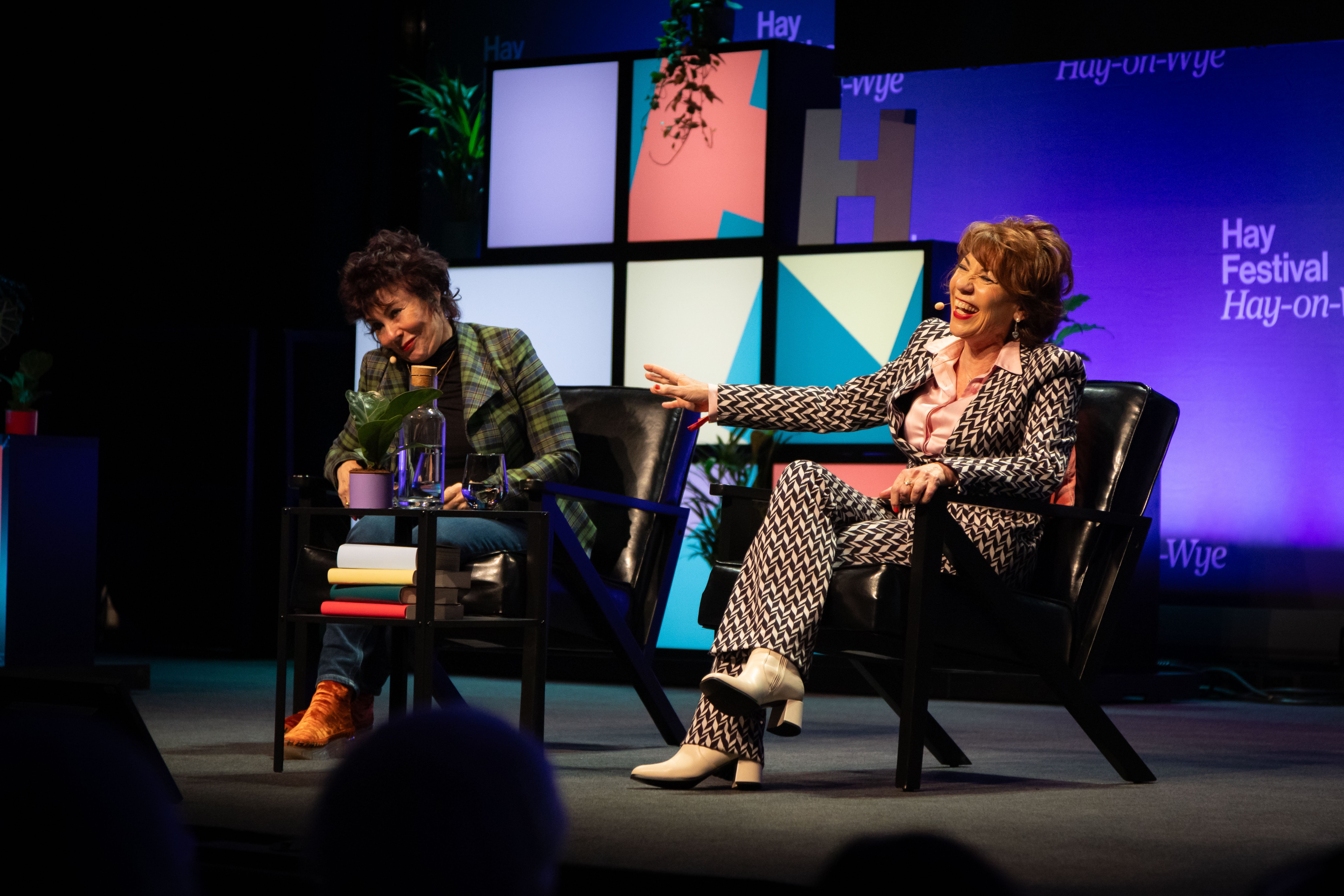 Lette was interviewed by her long-time friend Ruby Wax