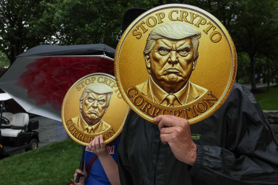 Back in January, three days before his second inauguration, Trump announced the launch of his own Meme Coin ‘$TRUMP. A batch of the memecoins is due to be unlocked – made available for trading or transferring – which could add almost $100 million to the president’s net worth, according to Bloomberg