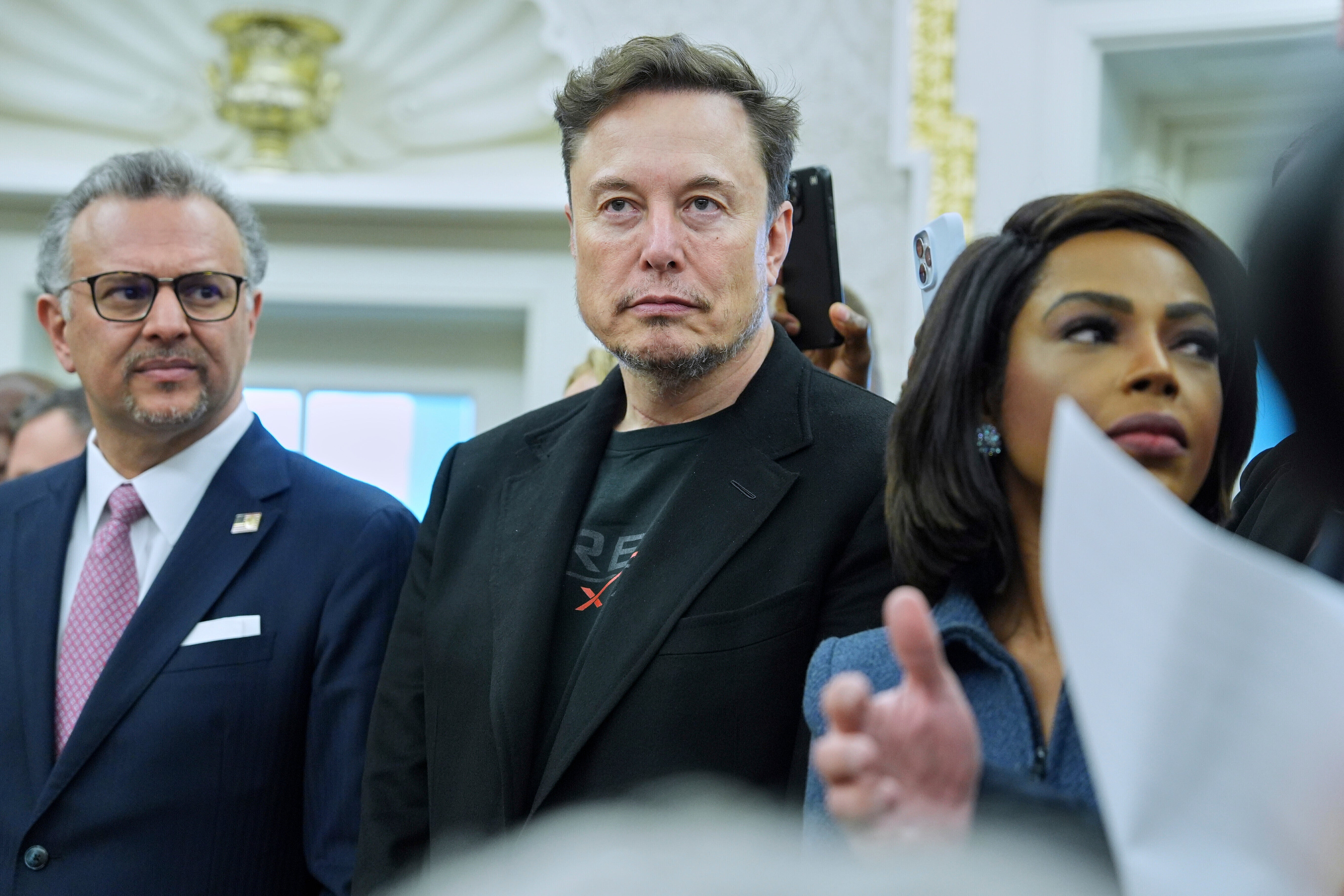 Elon Musk thanked President Donald Trump as he announced that his time in government is coming to an end