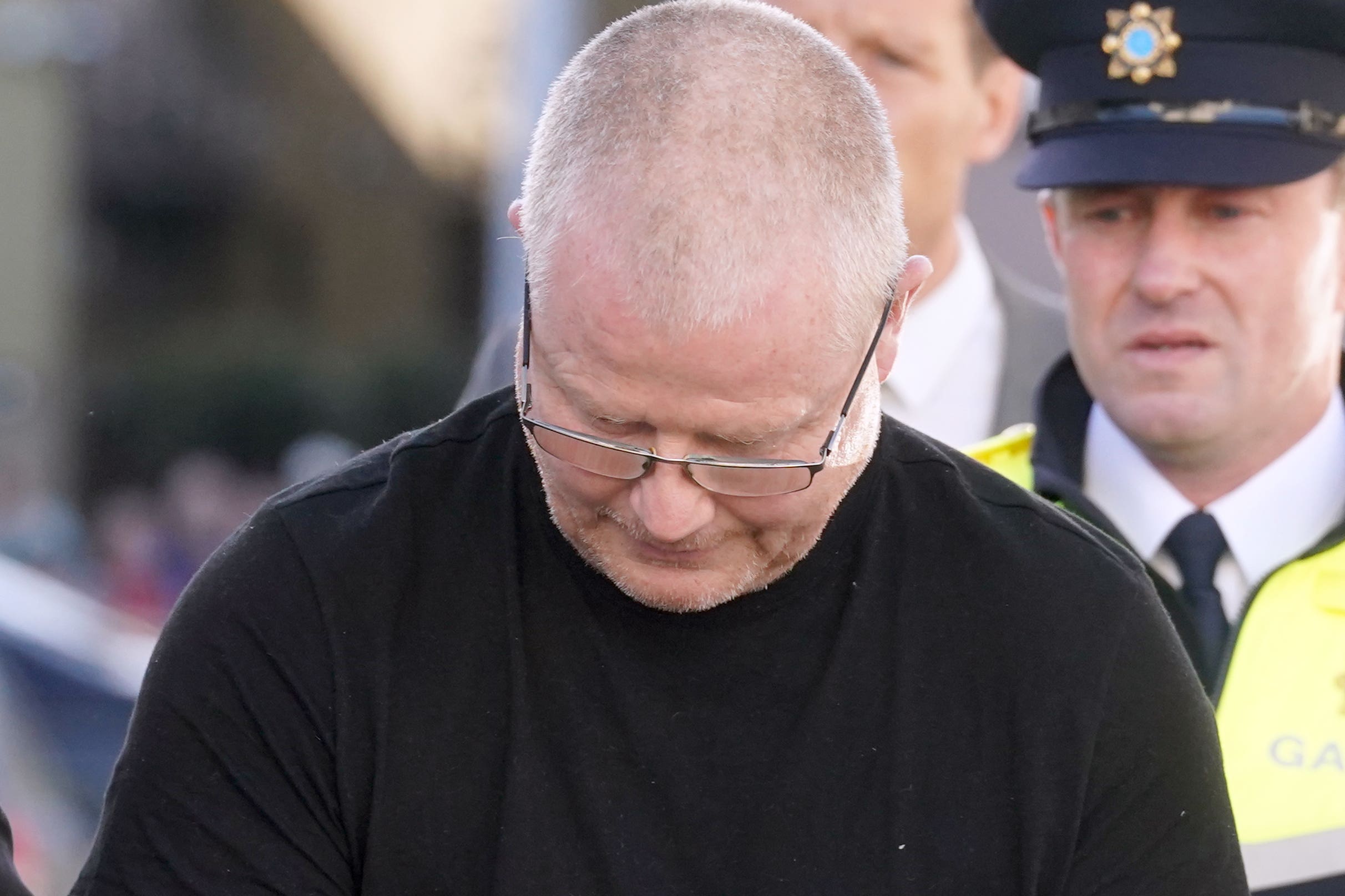 Richard Satchwell arriving for a court hearing (Brian Lawless/PA)