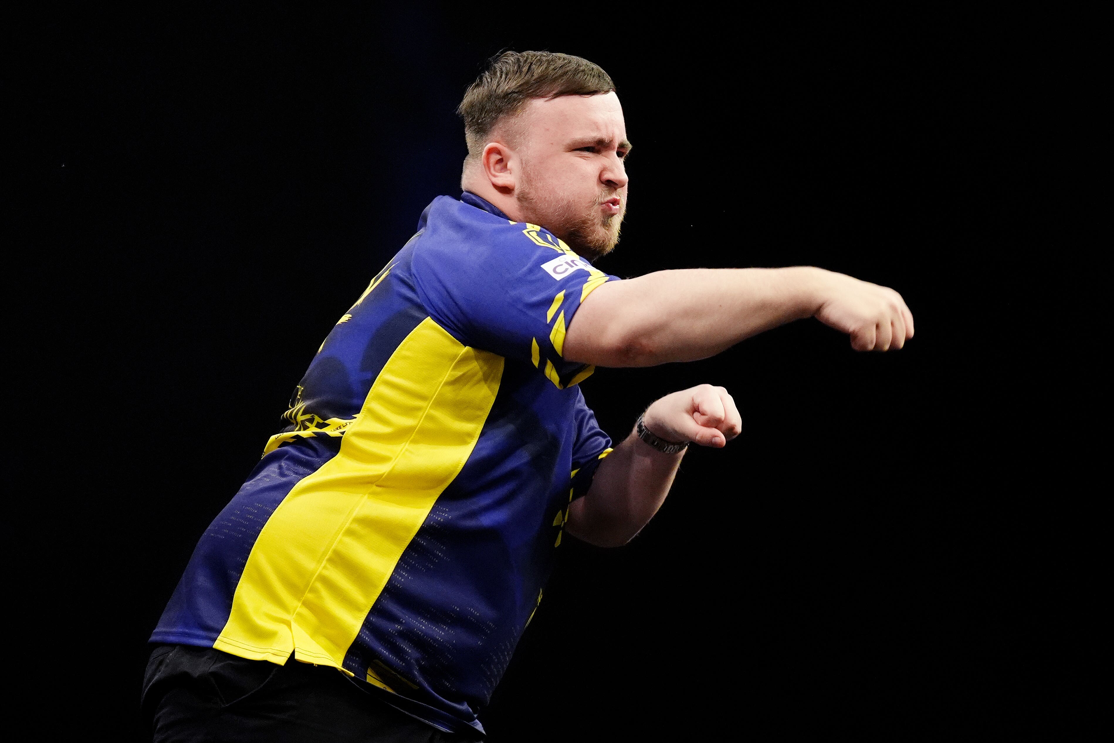 Luke Littler is favourite to win the Premier League (Andrew Milligan/PA)