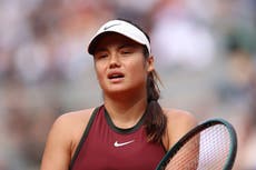 Emma Raducanu felt ‘exposed’ by Iga Swiatek in French Open thrashing