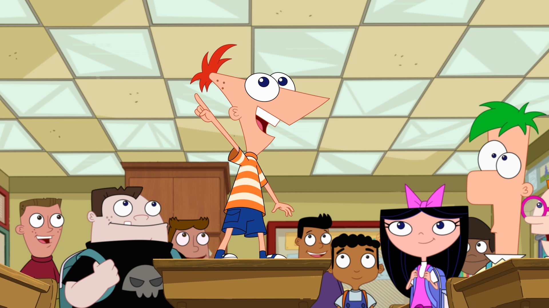 Phineas and Ferb is pitched to both kids and adults