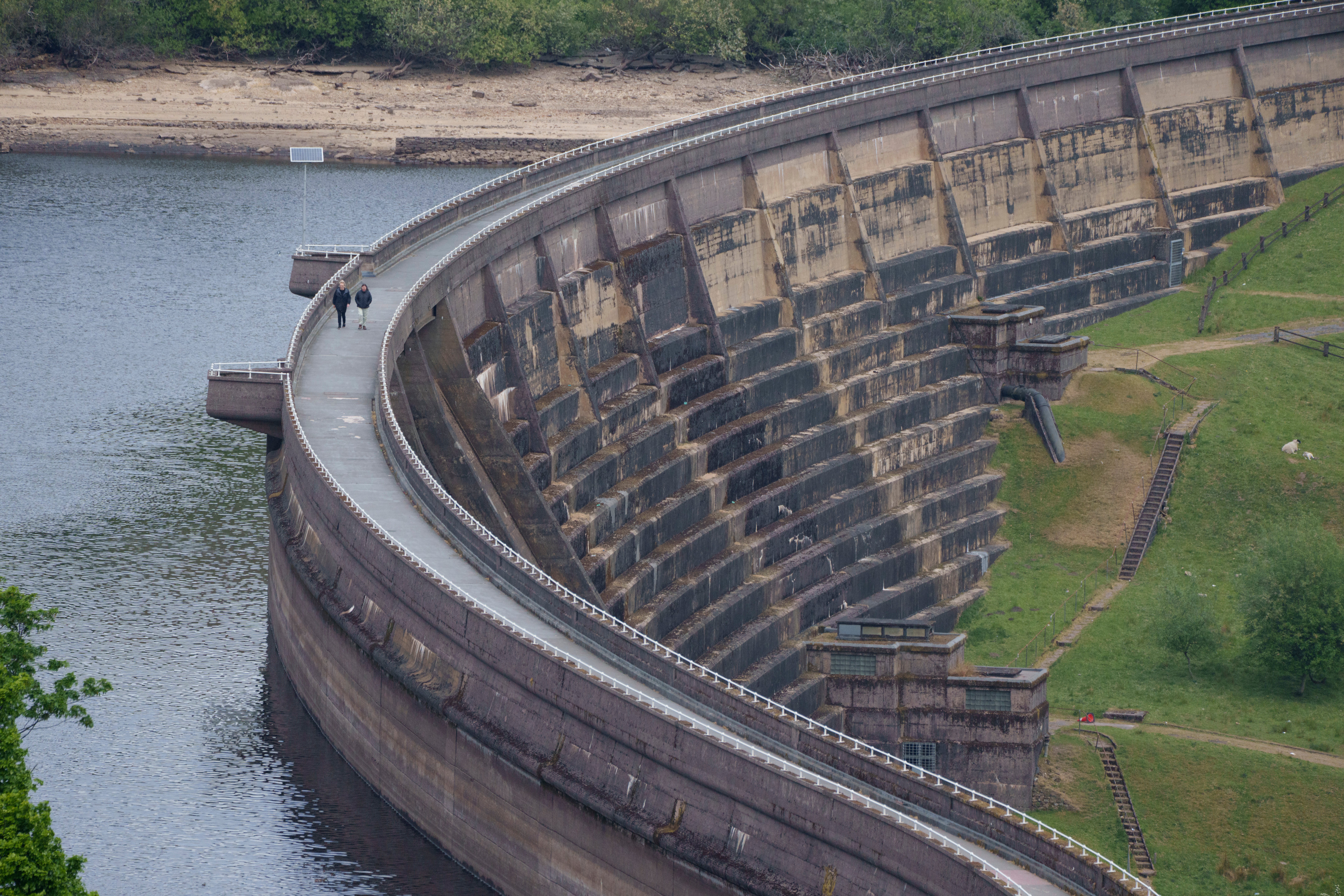 Police, fire and ambulance crews were searching Baitings Dam reservoir