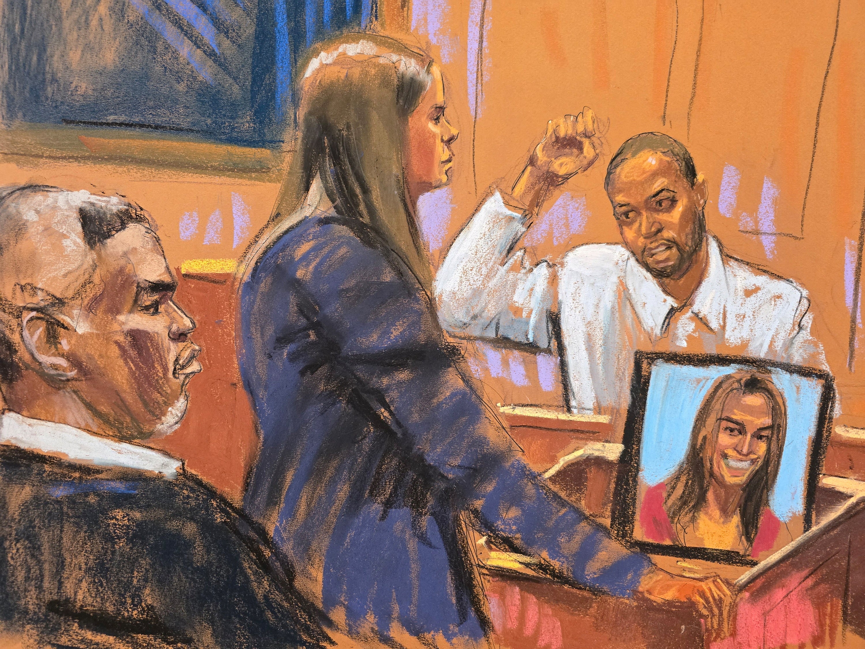 Stylist testifies that ‘frightened’ Cassie Ventura wanted to jump off hotel balcony to escape Diddy