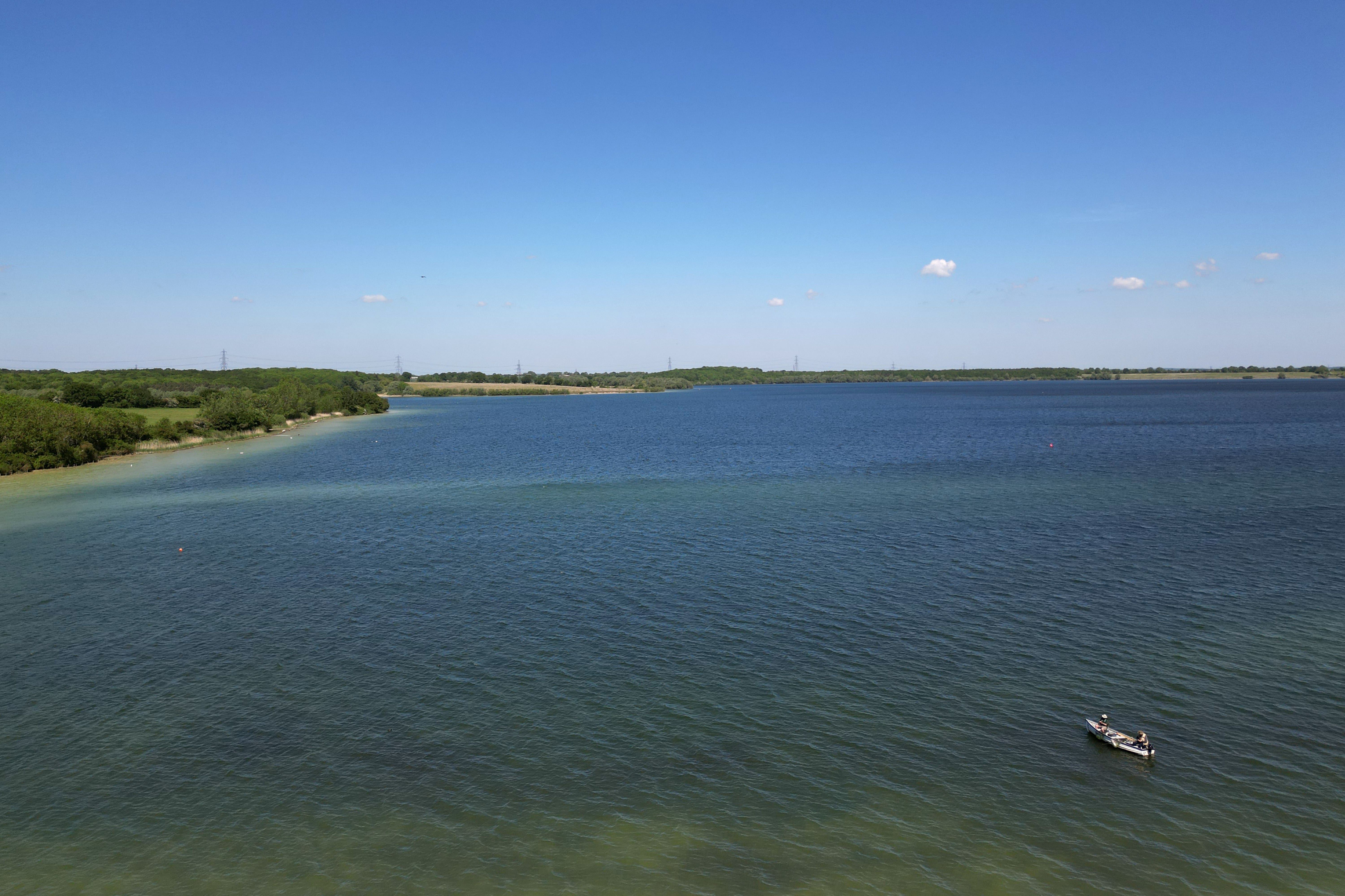 A reservoir in Cambridgeshire, one of the most water stressed parts of the country (Joe Giddens/PA)