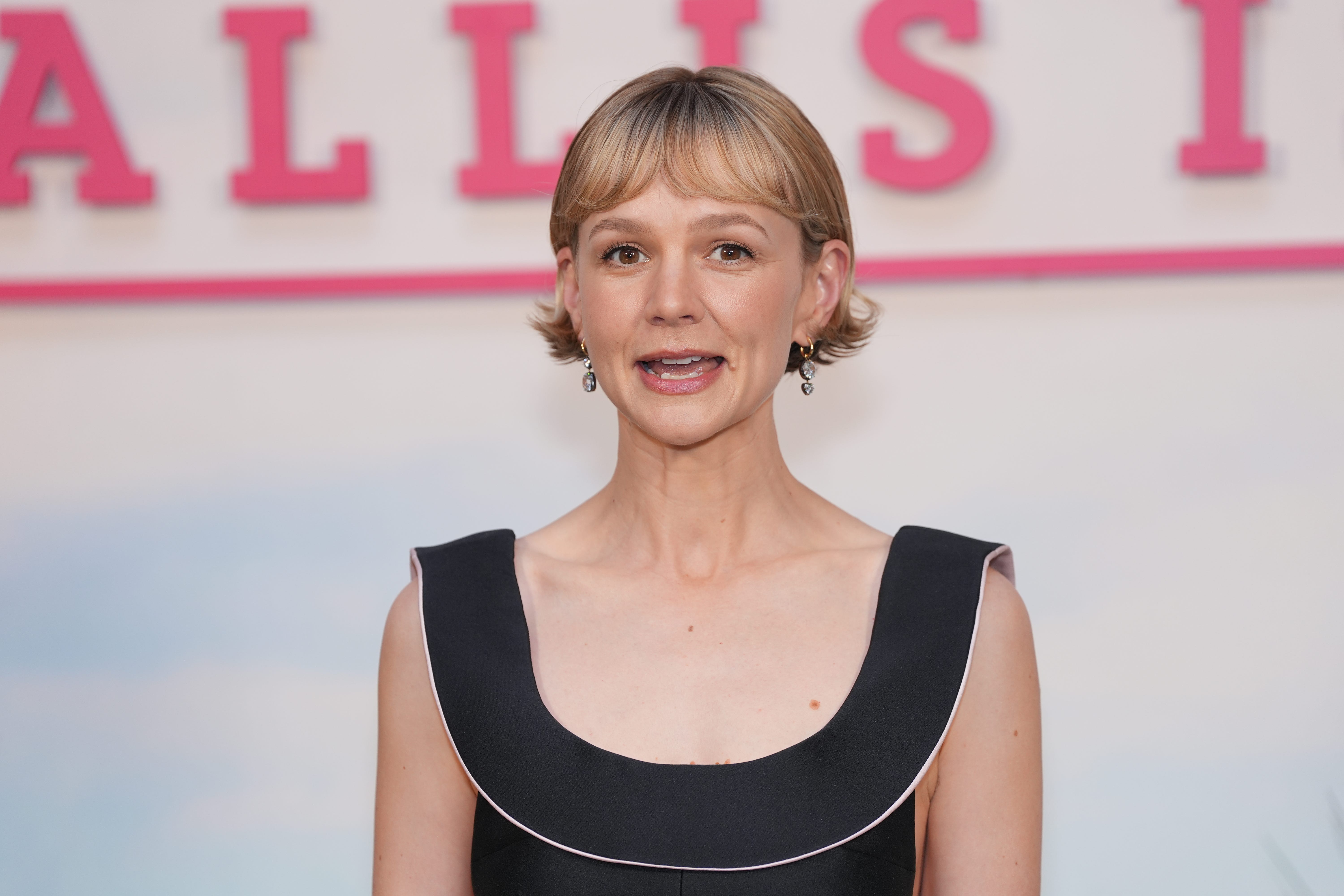 Carey Mulligan, pictured, at the gala screening of The Ballad of Wallis Island. (Yui Mok/PA)