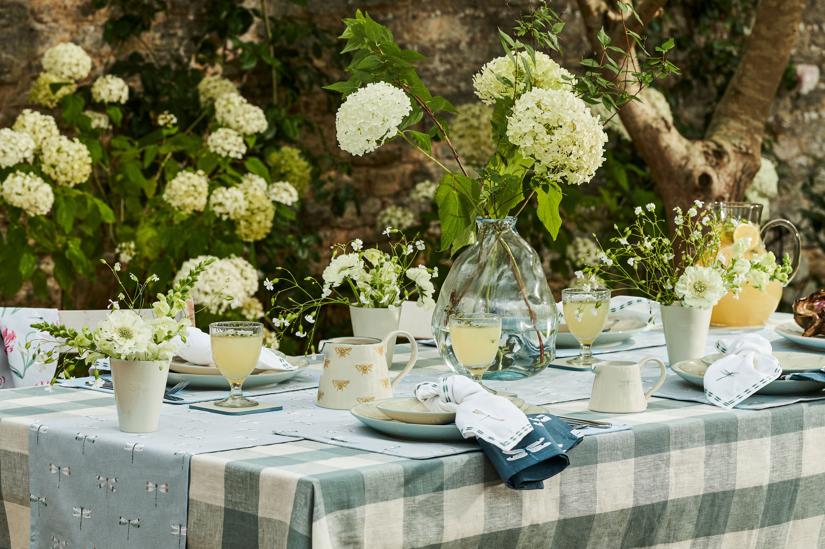 Must-have essentials for creating a pretty table arrangement (Sophie Allport/PA)