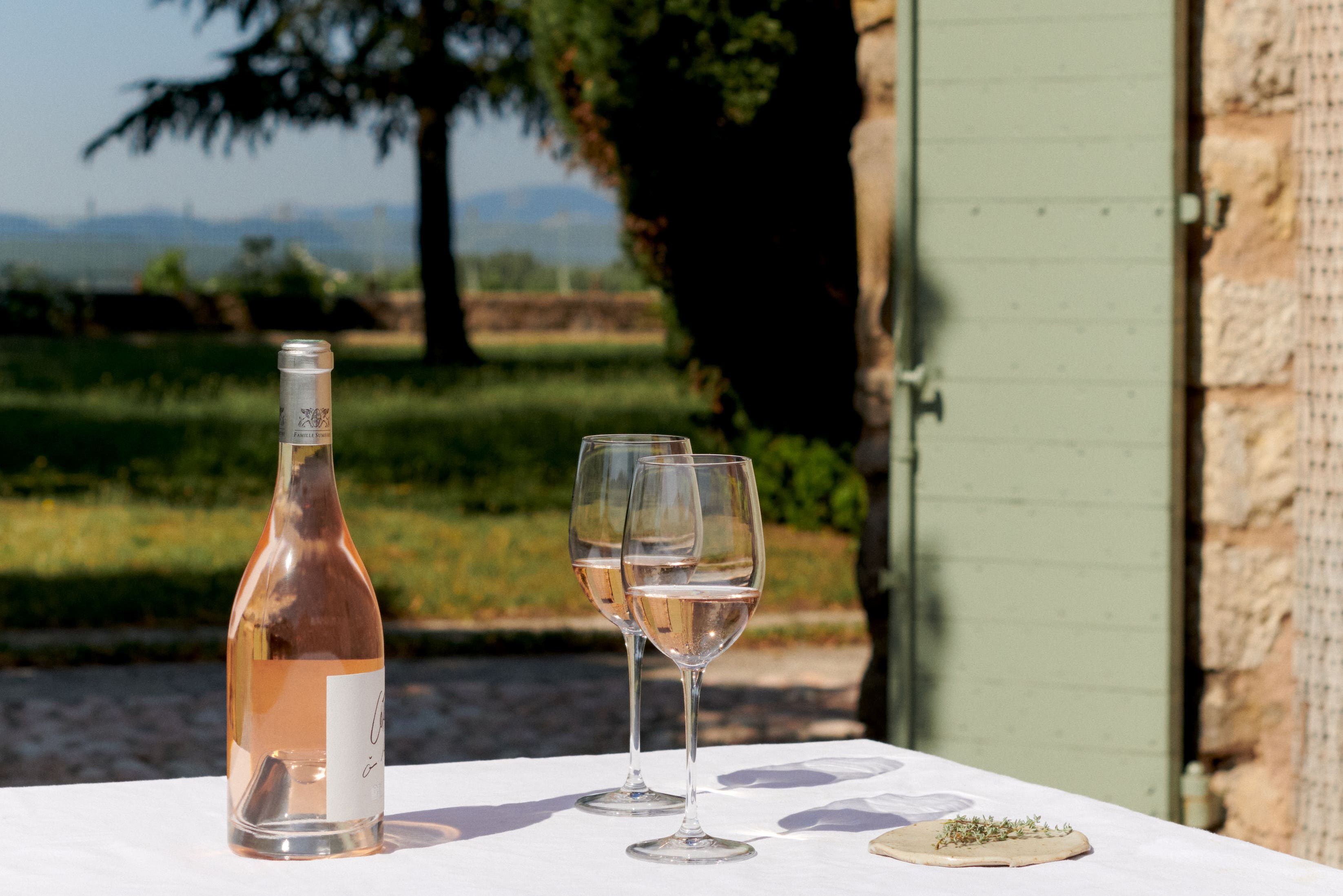 Provençal Rosé is best served with sunshine, scenery and someone to share it with