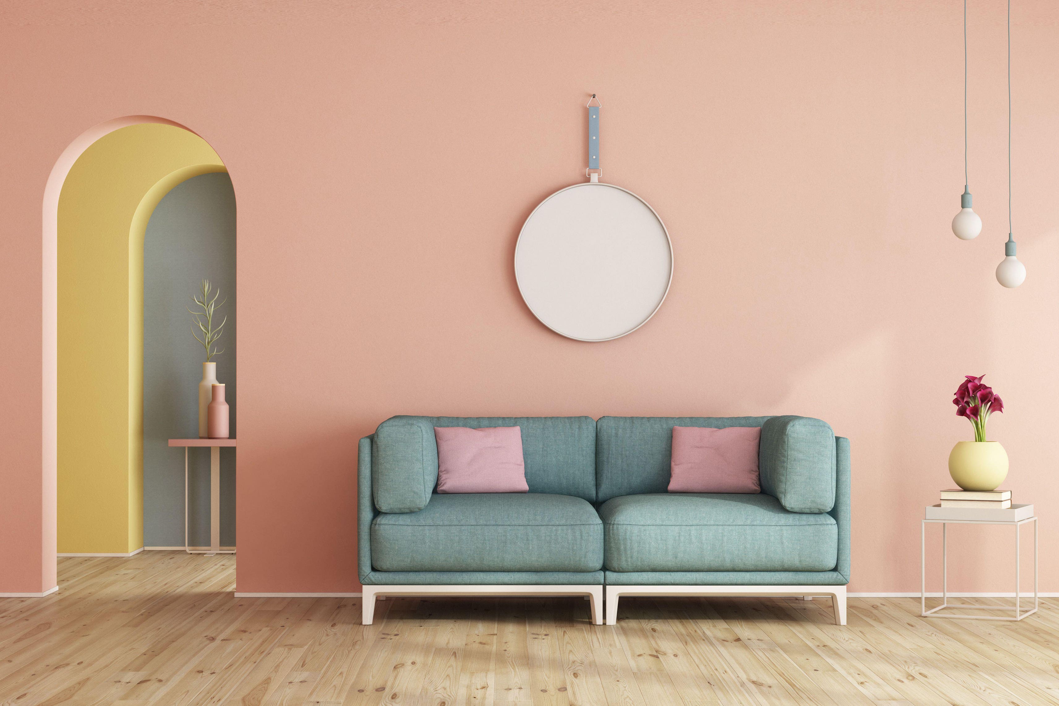 A pastel palette can transform a room (Alamy/PA)