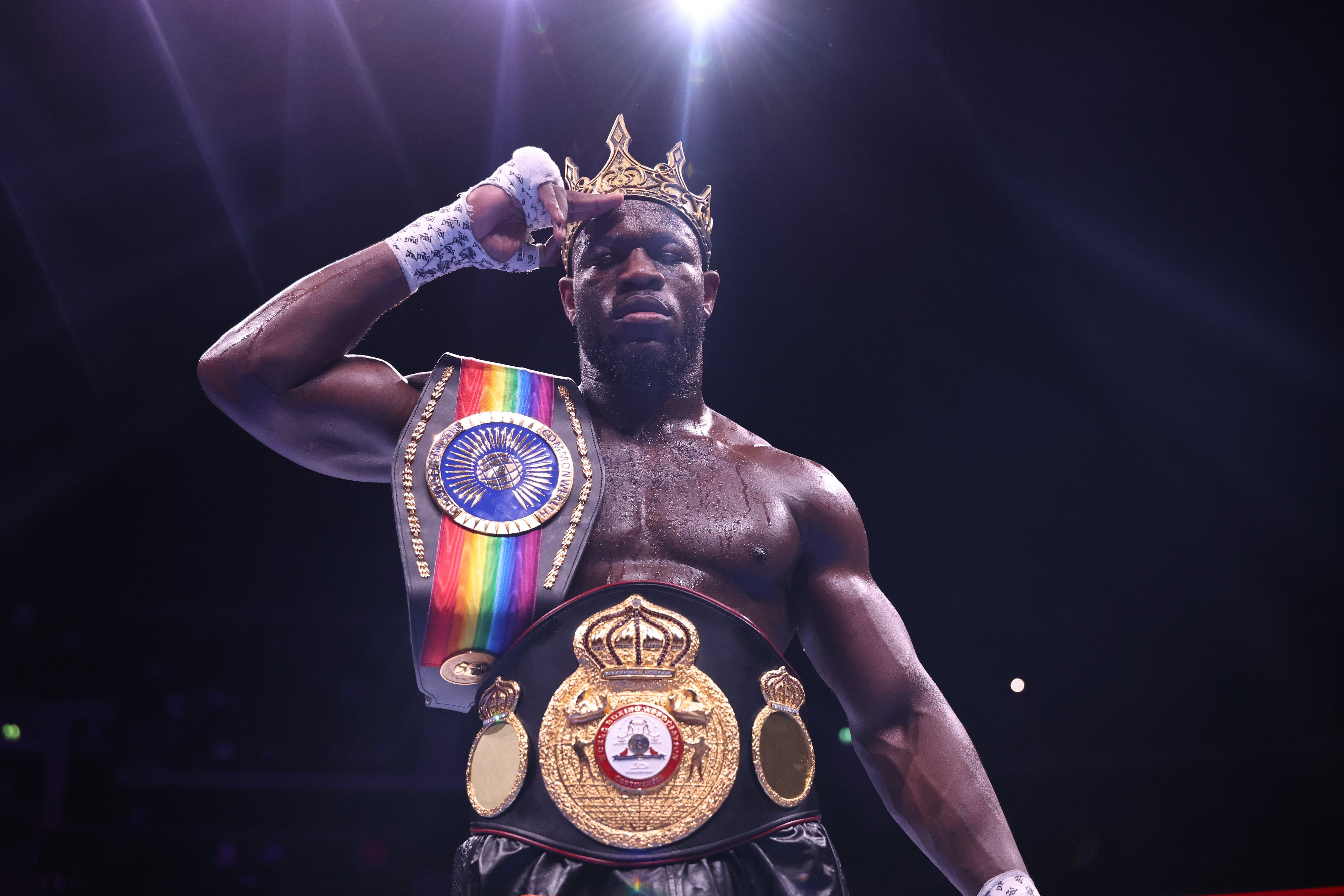 Cruiserweight boxing champion Aloys Junior