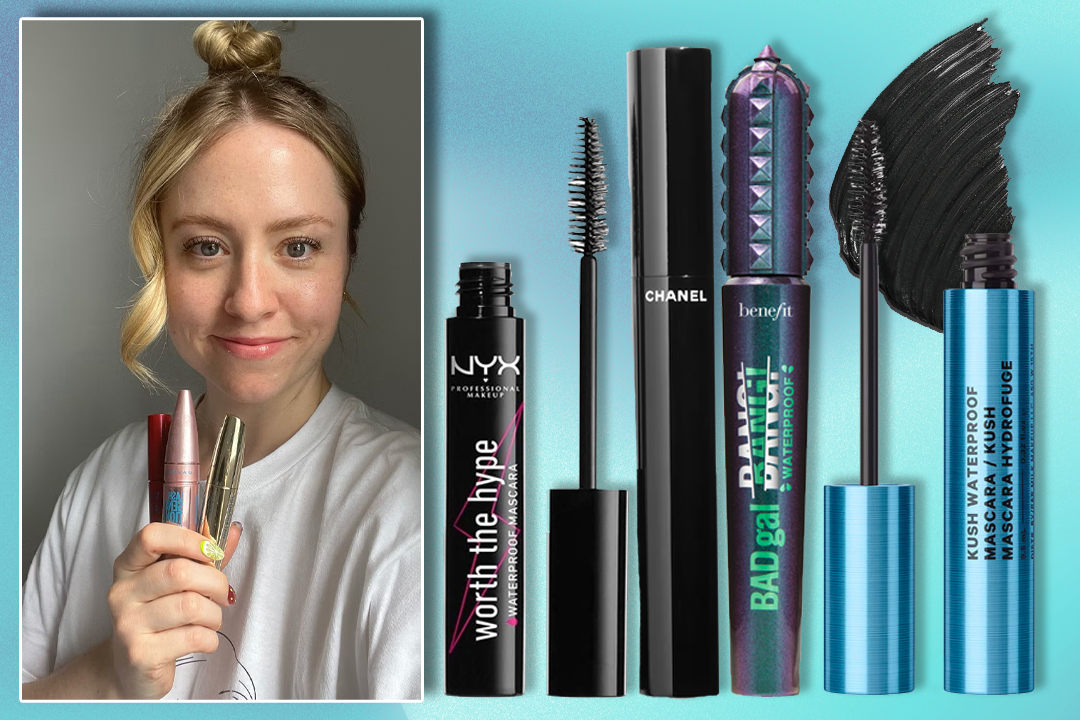 10 best waterproof mascaras for smudge-free lashes, reviewed by a beauty editor