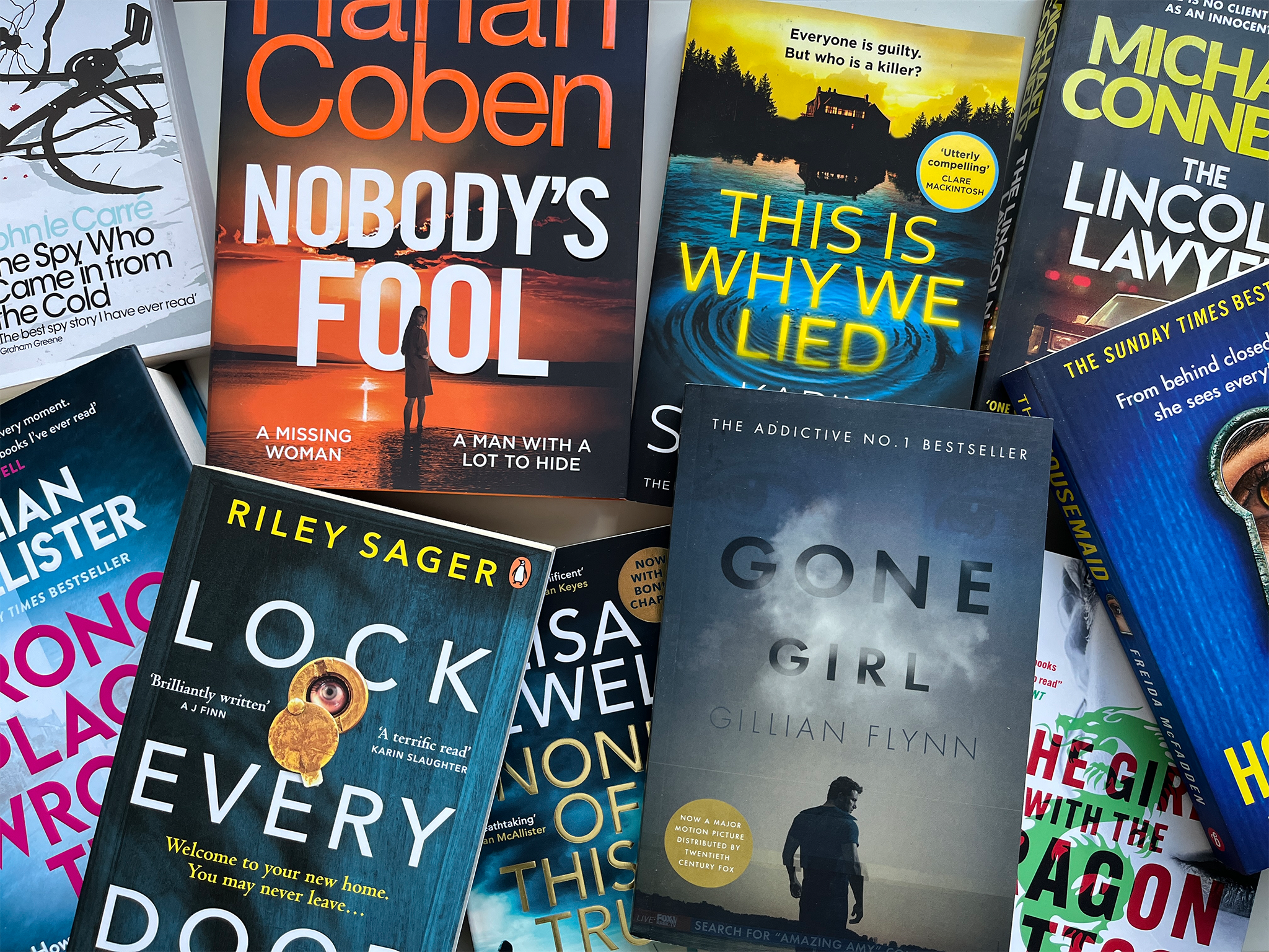 I read multiple thrillers a month, but these are the ones that have stuck with me