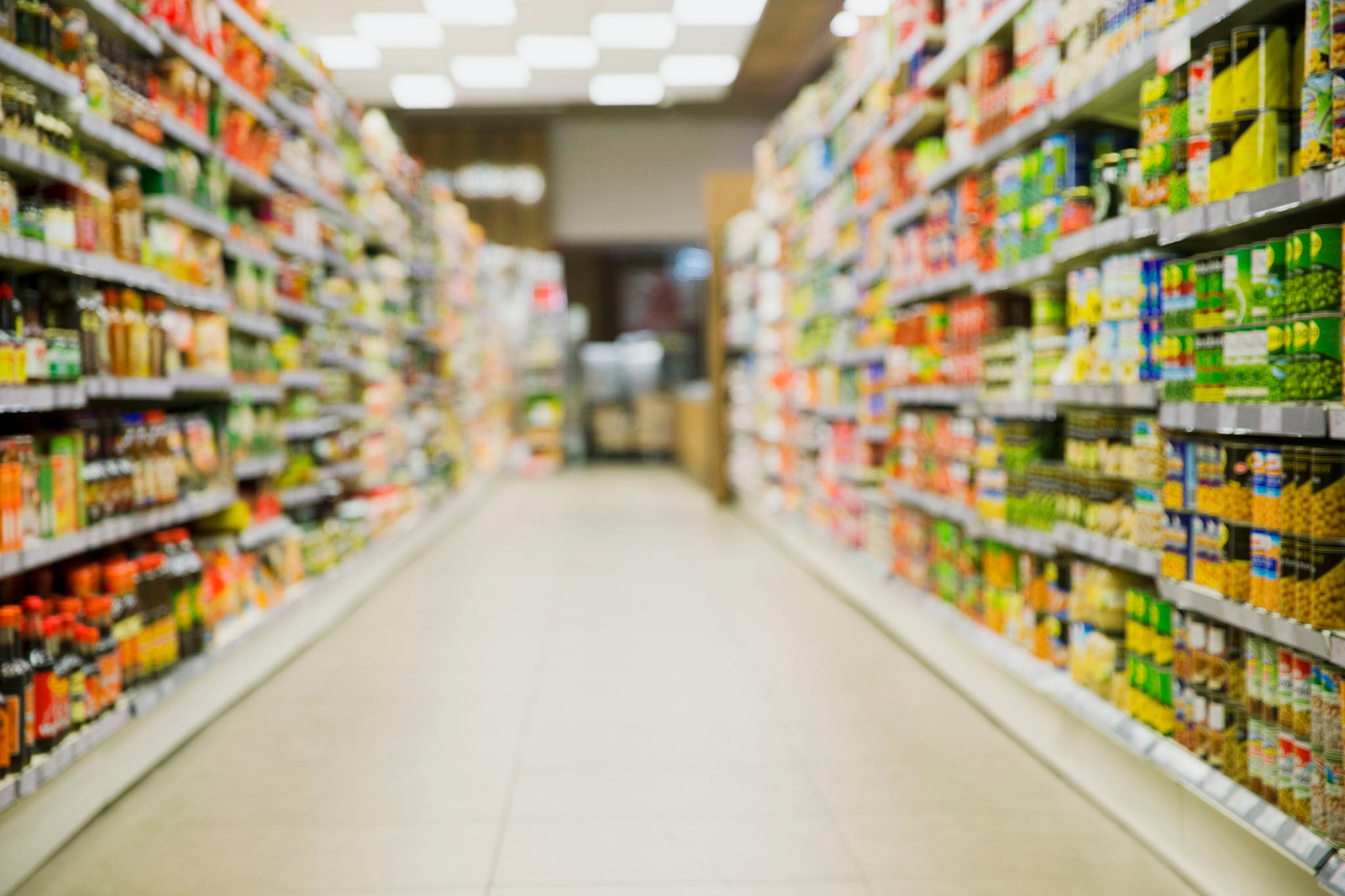 Tinned foods are well priced according to one shopping expert