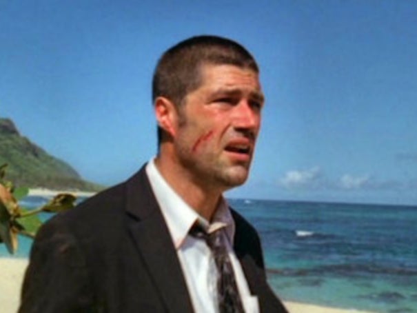Matthew Fox in the very first episode of hit show ‘Lost’