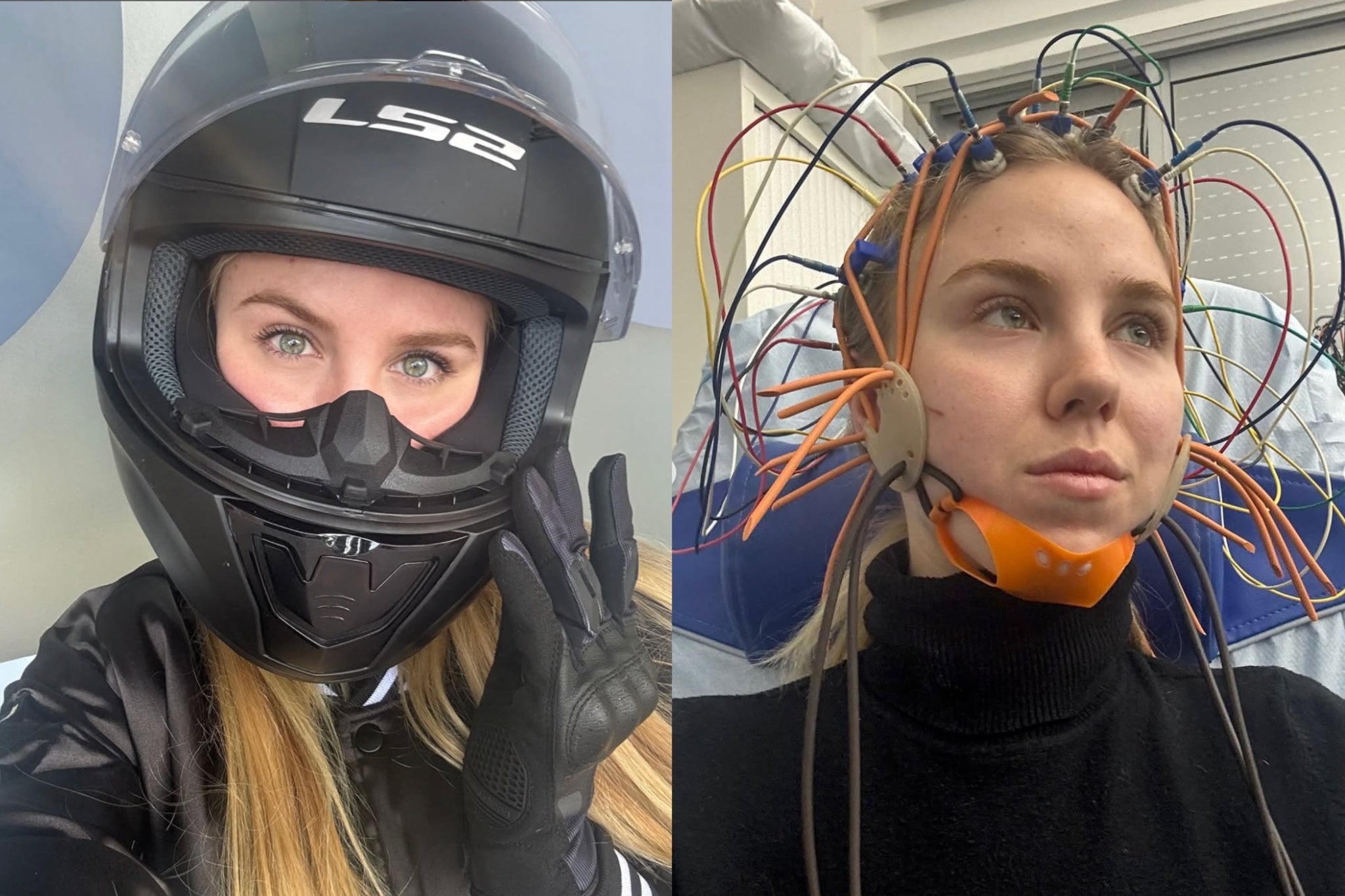 Princess Maria Carolina of Bourbon-Two Sicilies urged her followers to wear helmets