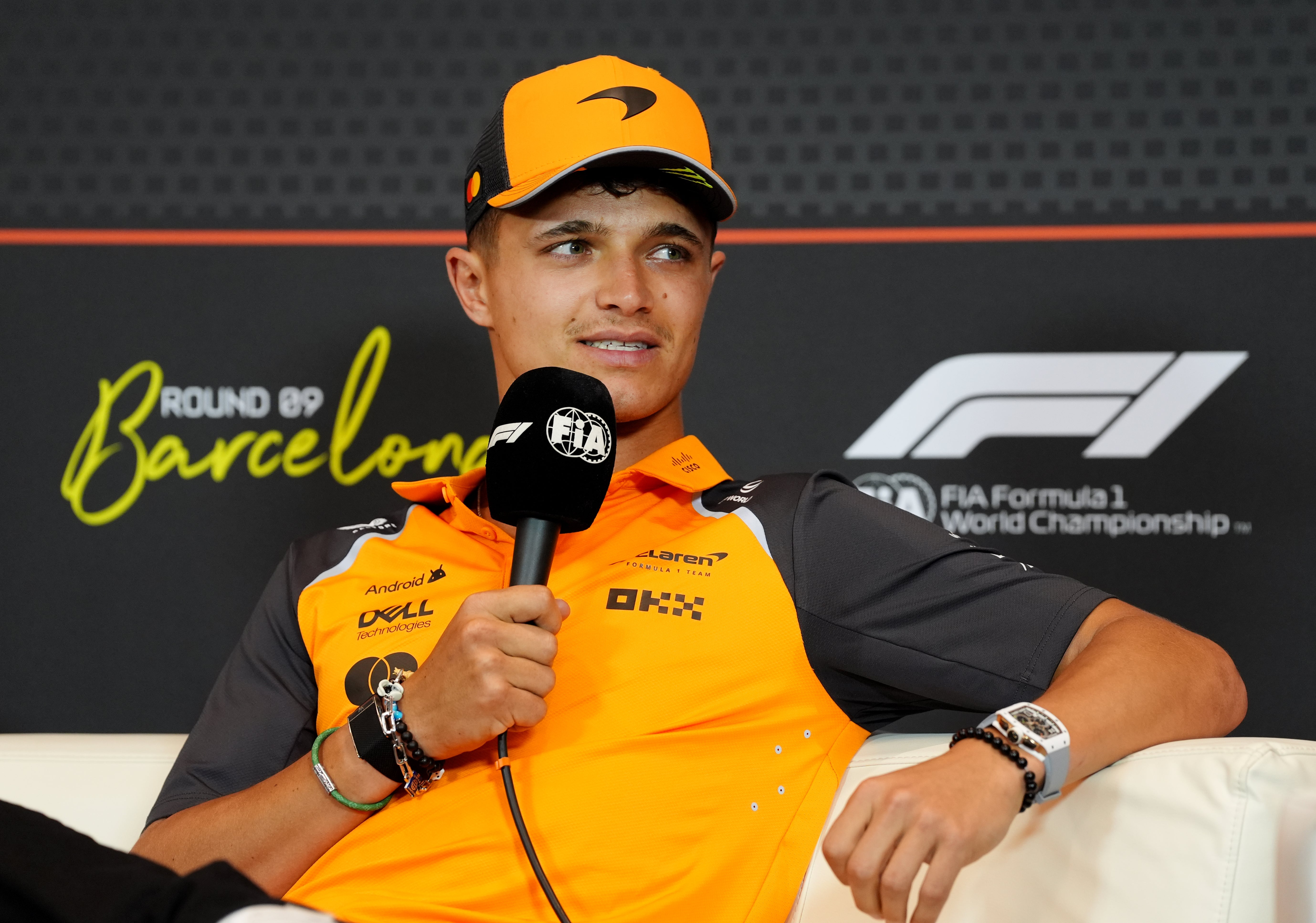 Norris spoke to the media ahead of this weekend’s Spanish Grand Prix