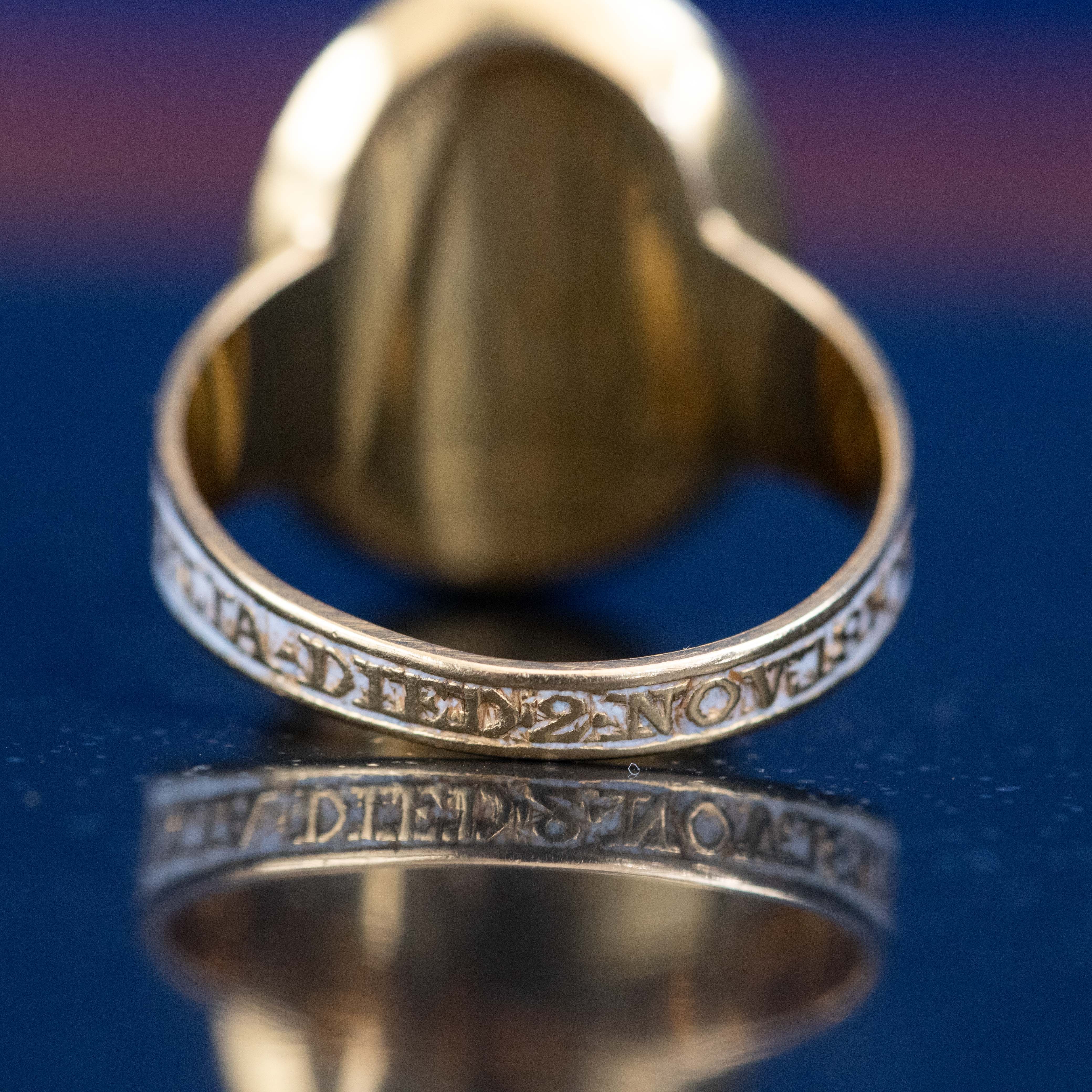 The ring dates back to the early 19th century