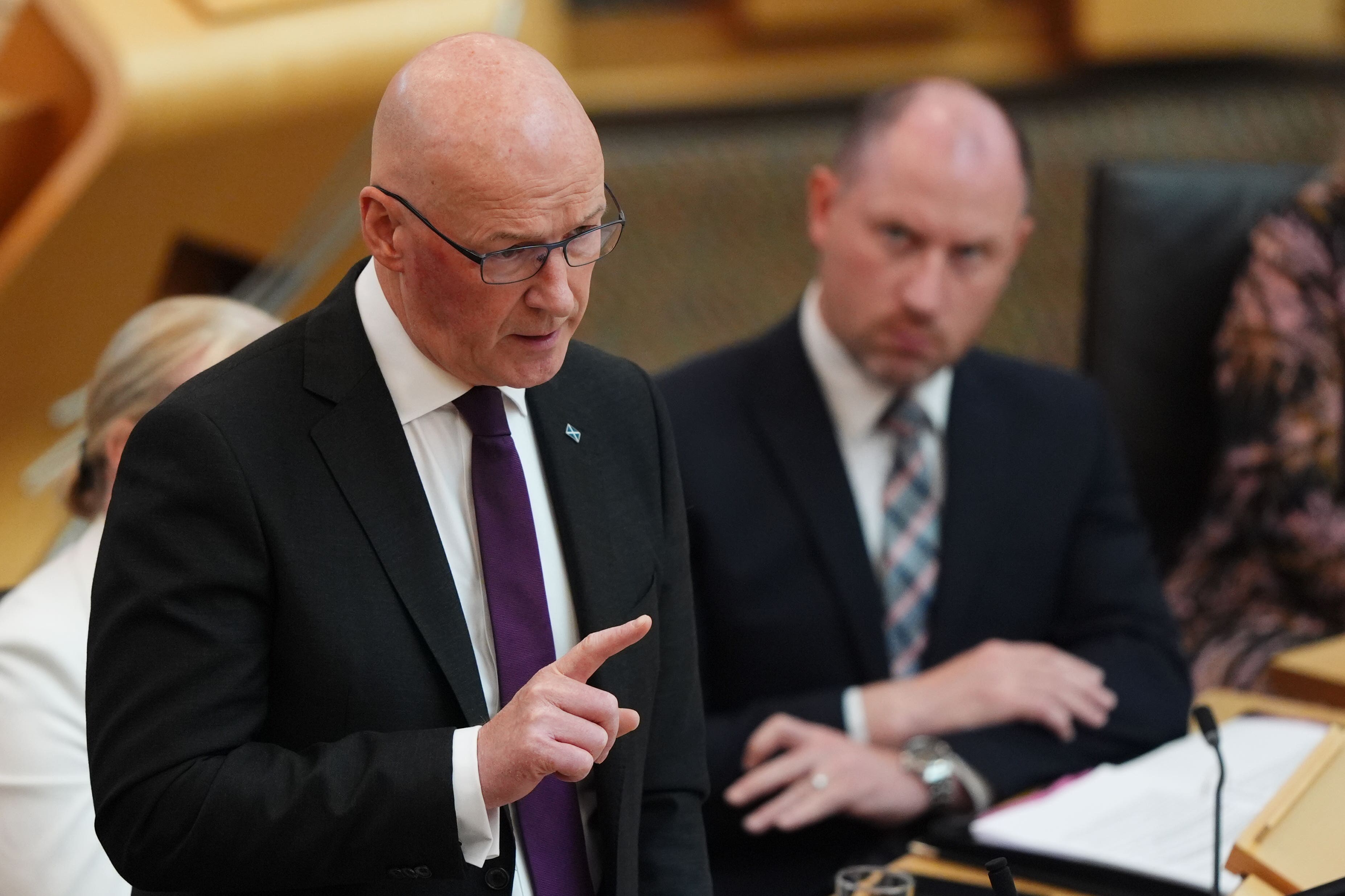 The First Minister spoke at a conference on Thursday (Andrew Milligan/PA)