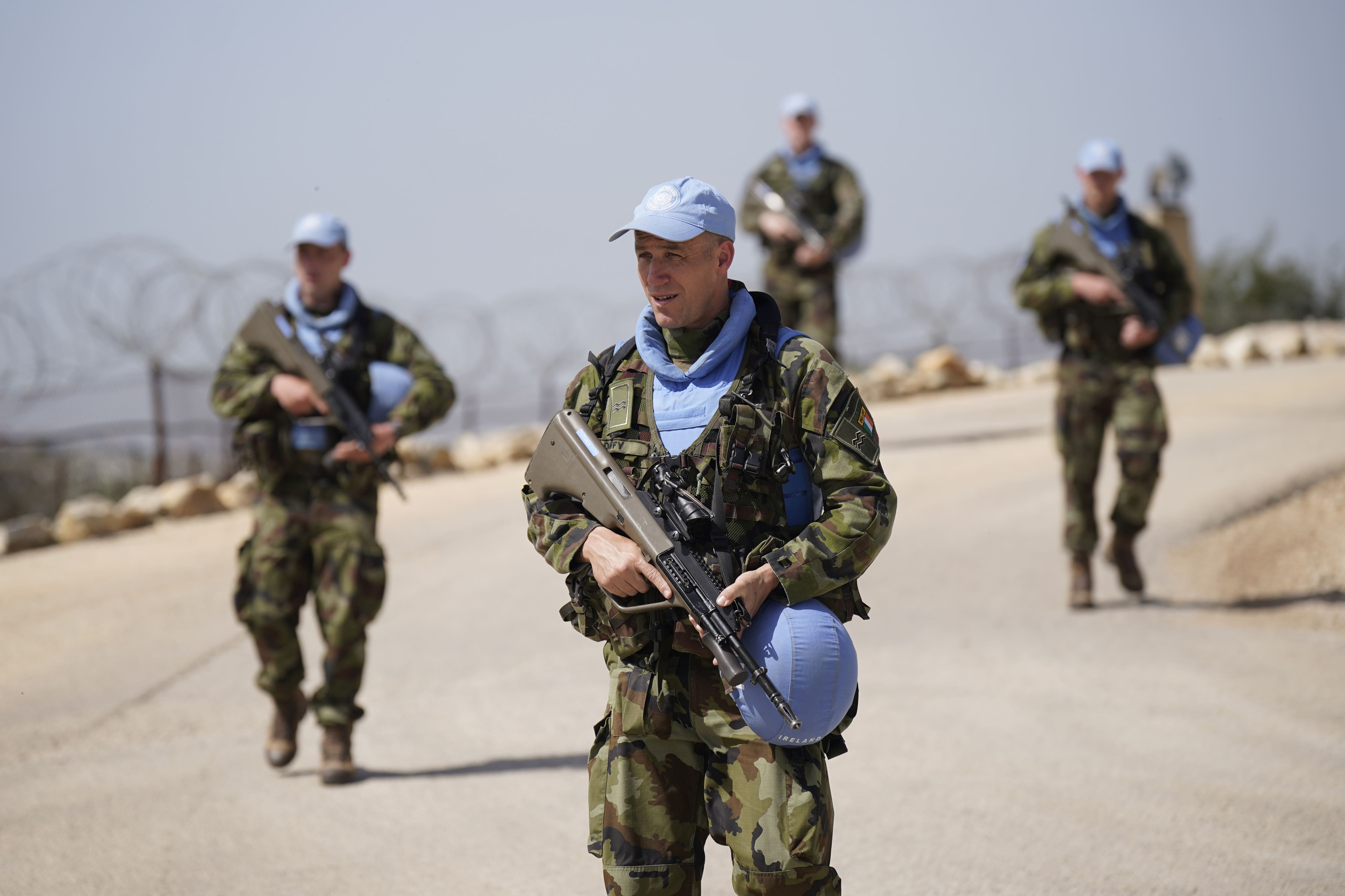 Irish troops are deployed in Lebanon (PA)