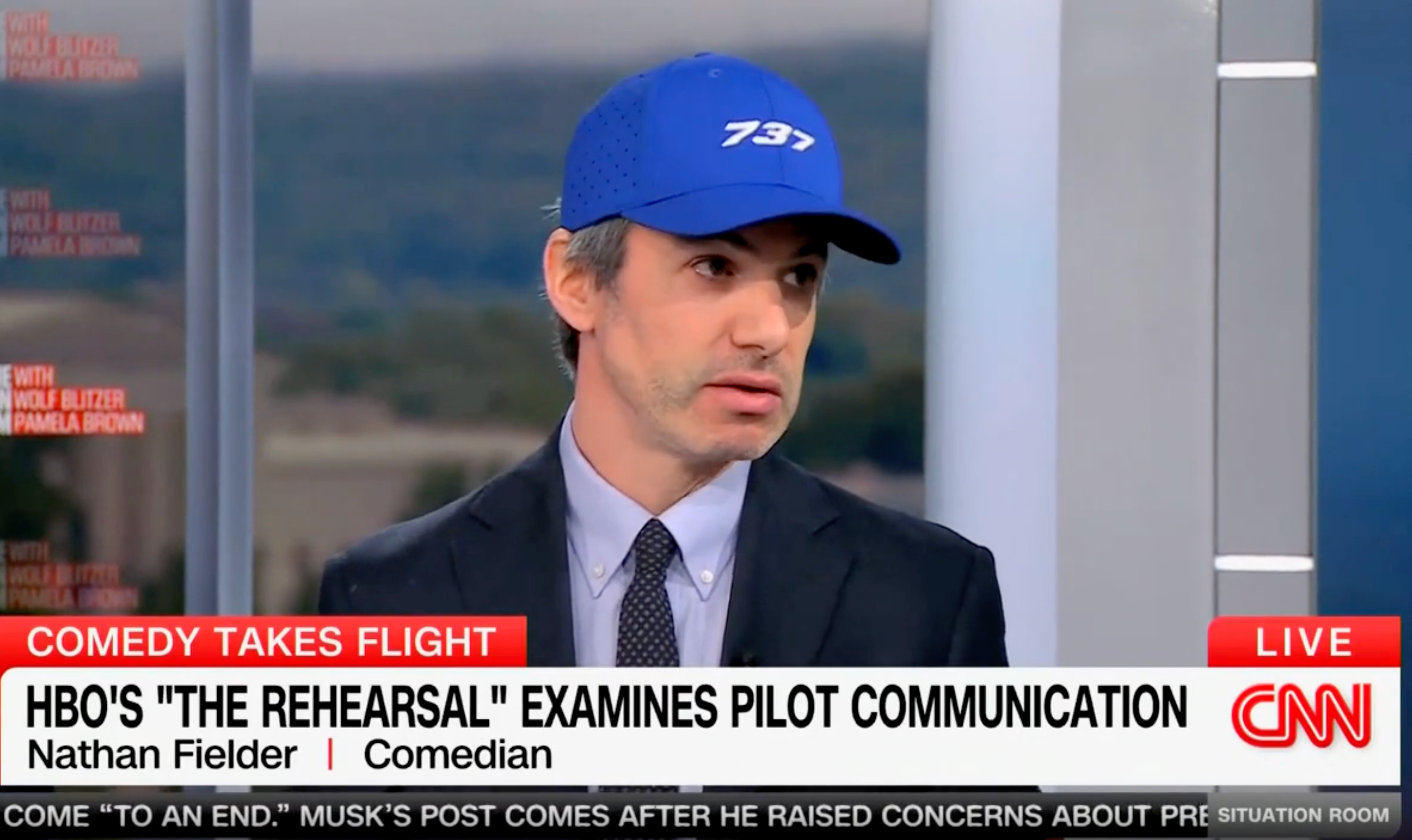 Fielder appeared on CNN’s ‘The Situation Room’ to discuss aviation safety on Thursday