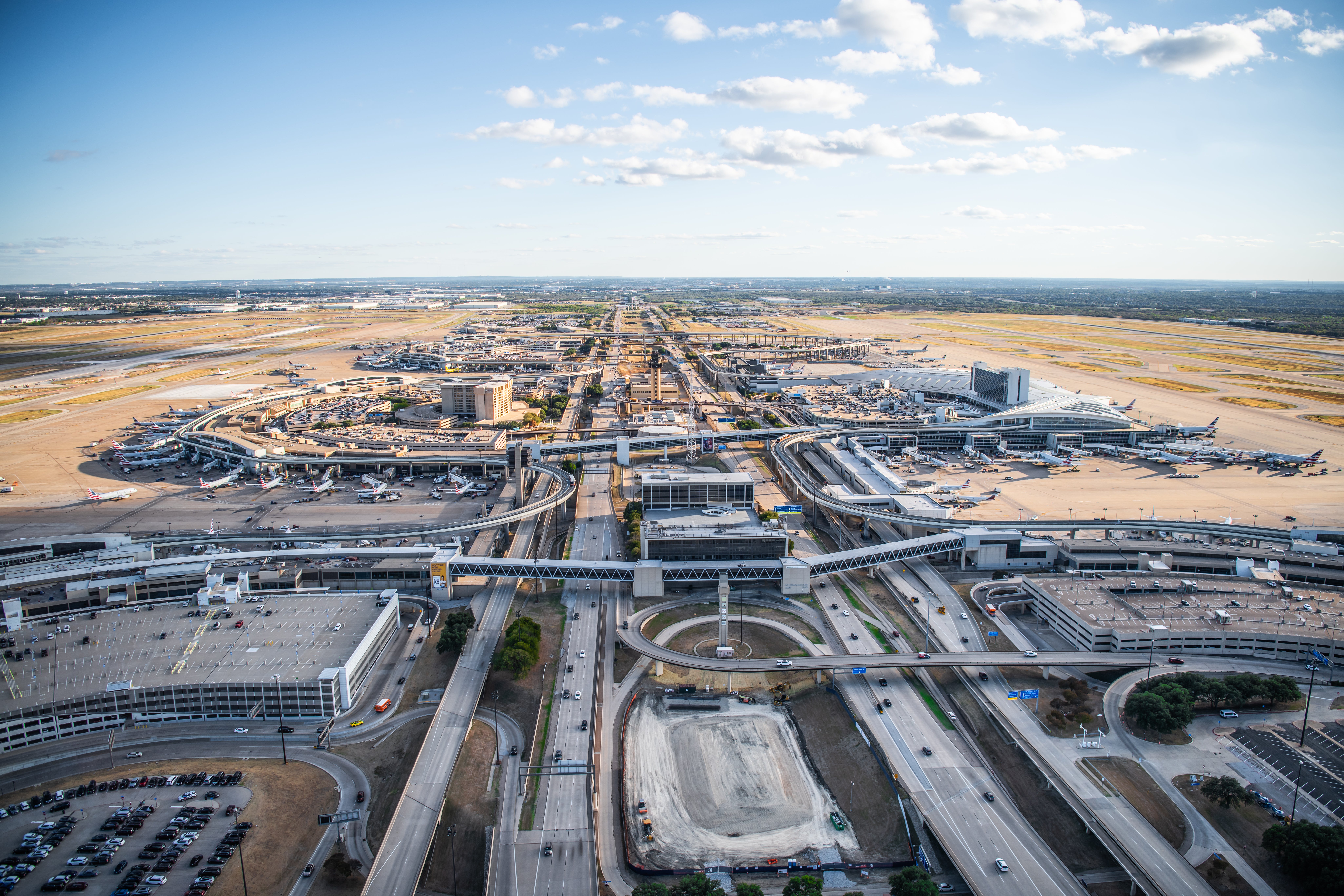 Dallas-Fort Worth International Airport is bigger than Manhattan and it's 'easy to get lost if you're not paying attention'