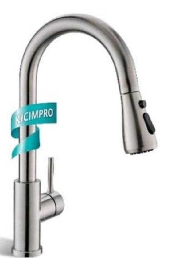 The recalled Kicimpro kitchen faucets were sold on Amazon from January 2024 to this May under the brand name
