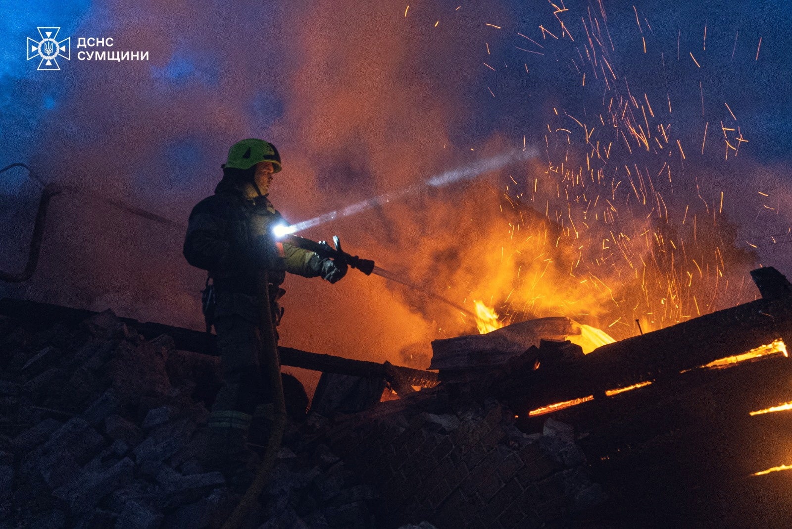 One person was killed and another seriously injured by Russian attacks on the Sumy region