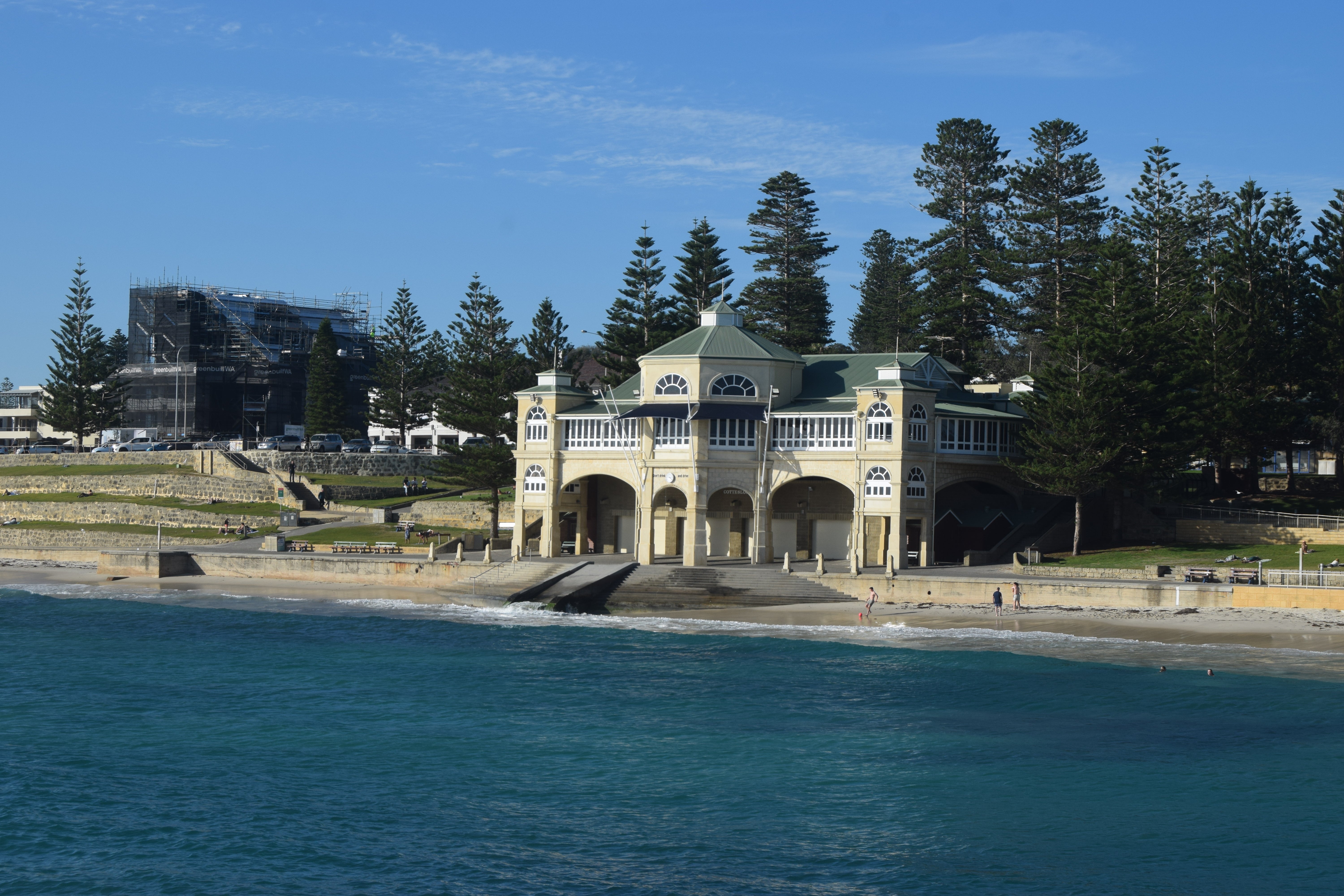 Cottesloe Beach is superb for visitors wanting to experience sea, sun and sand