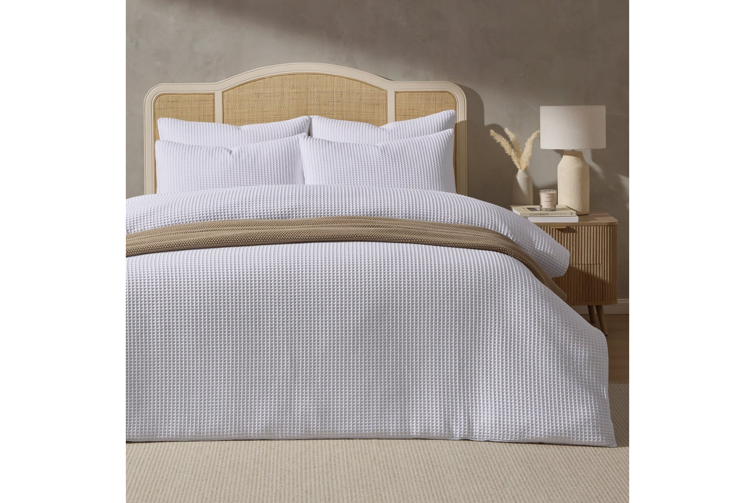 best bedding sets dusk portofino 200 thread count waffle indybest