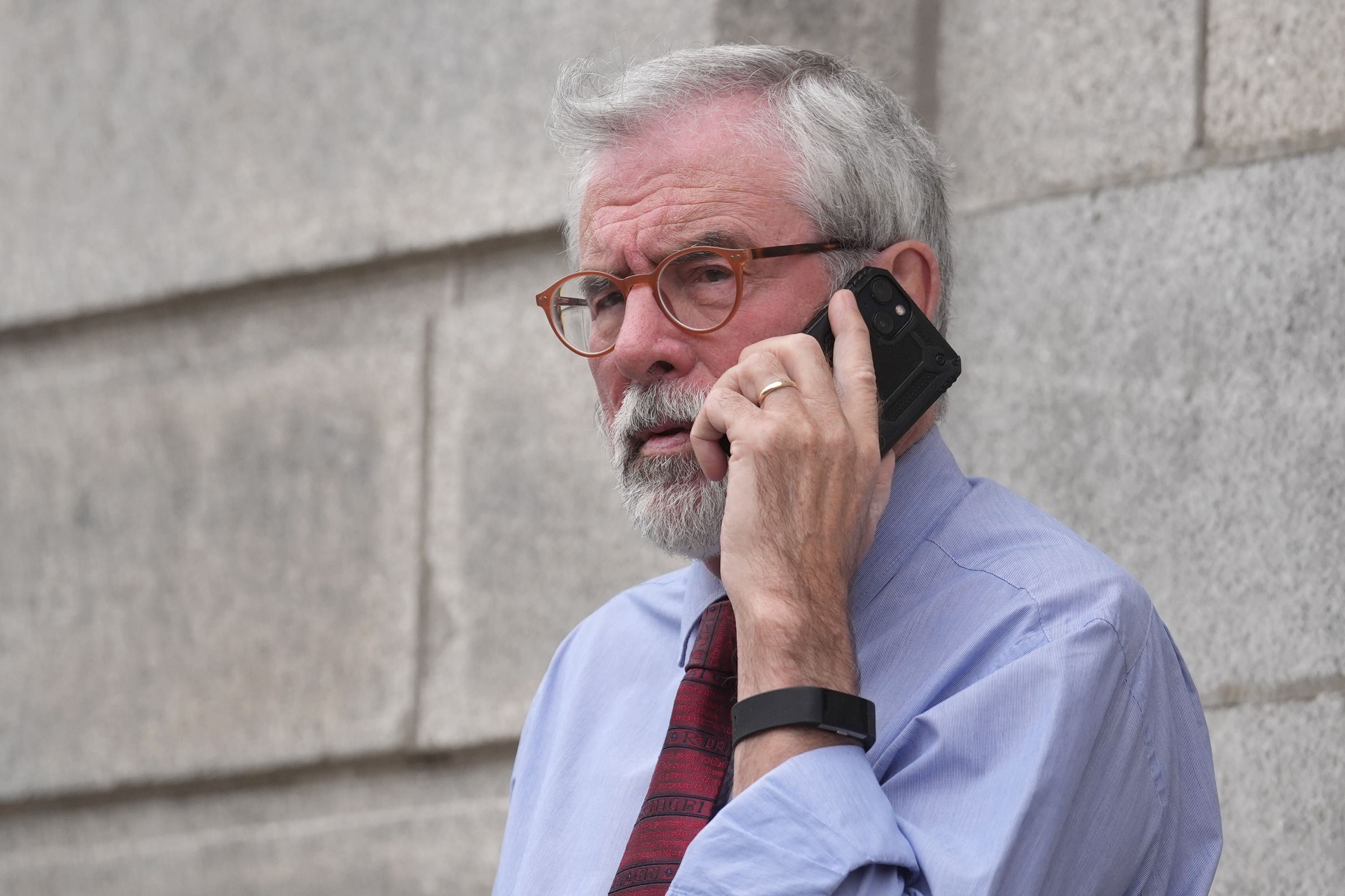 Former Sinn Fein president Gerry Adams