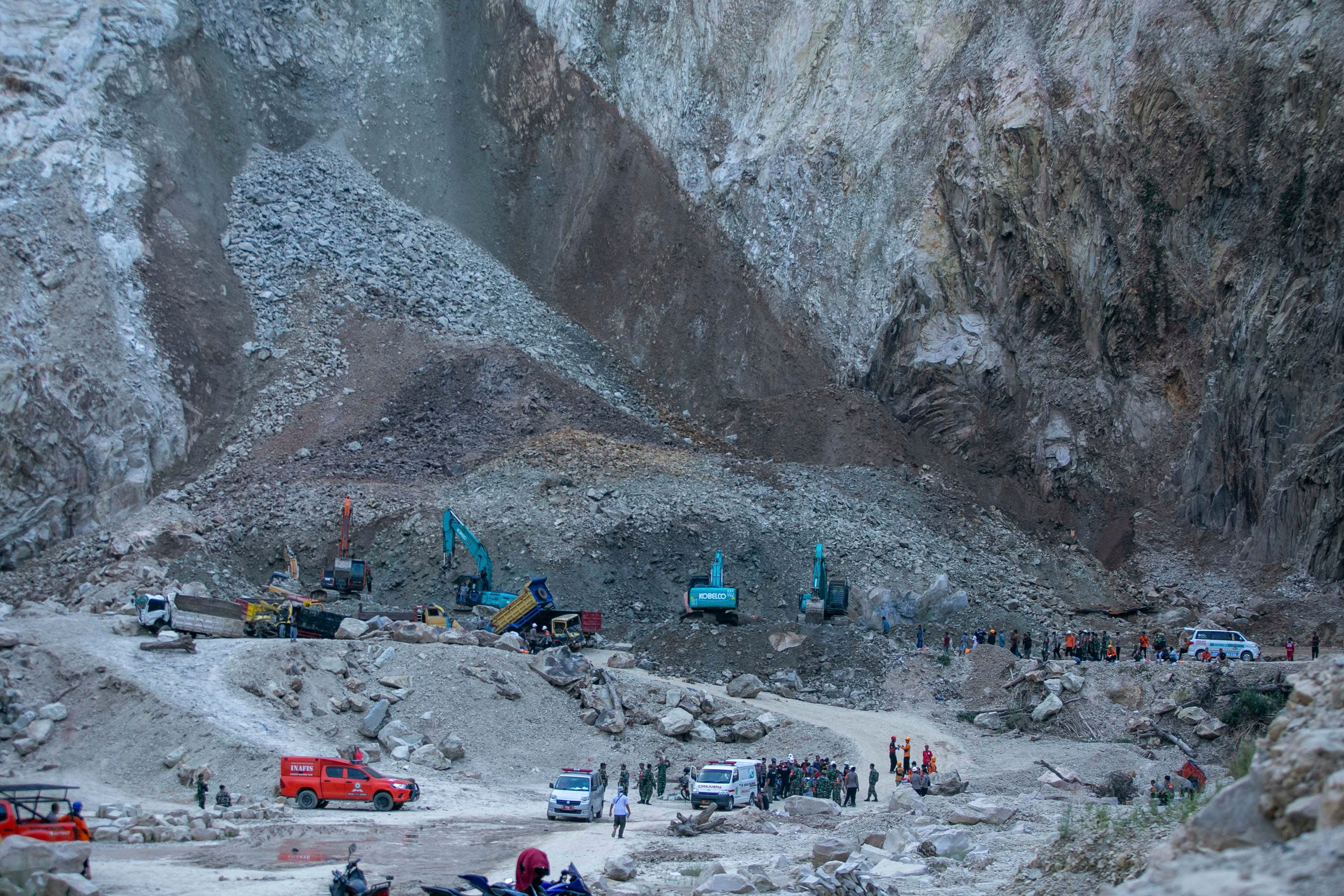 Indonesia Quarry Collapse