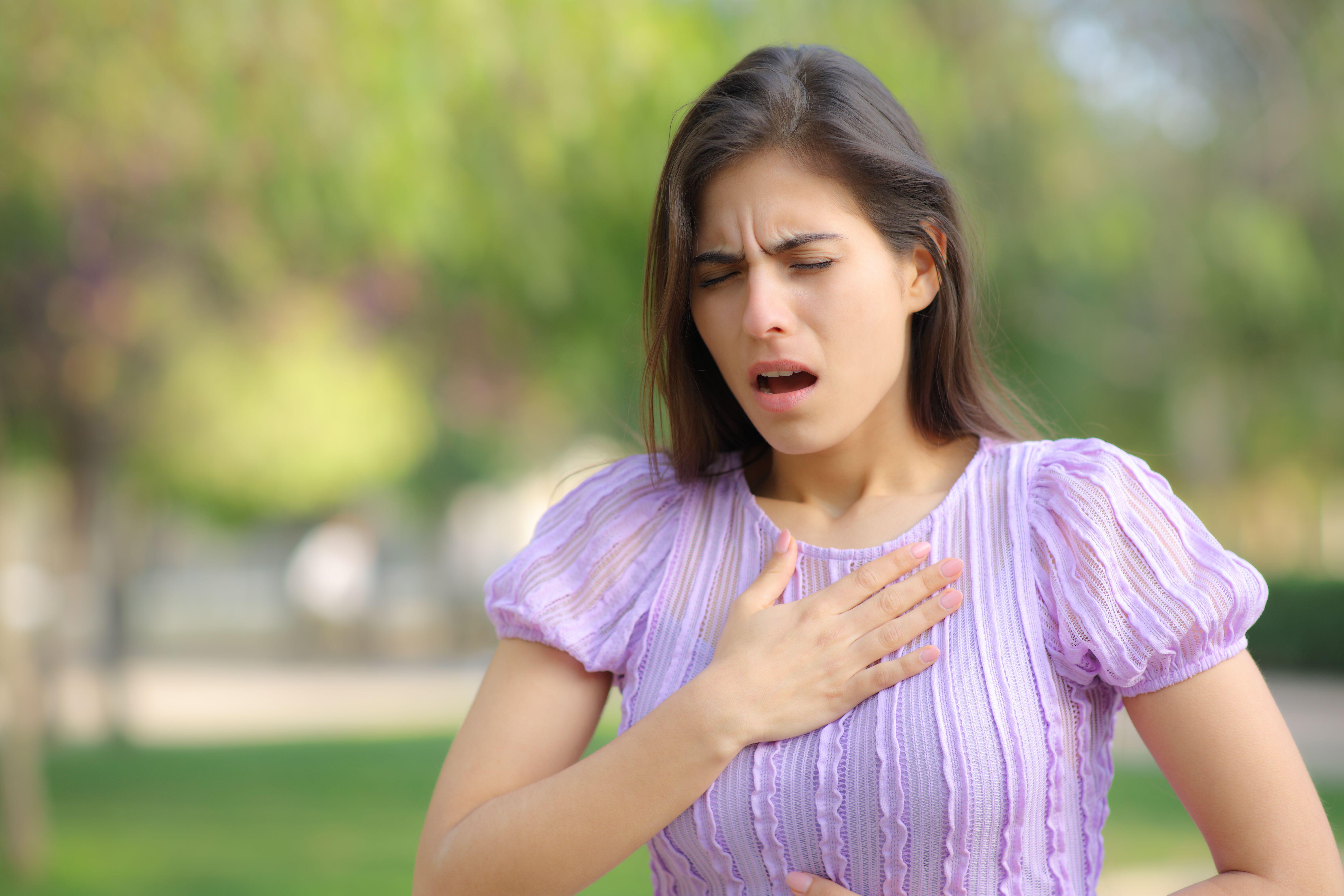 If you are struggling to catch your breath, you should be checked out