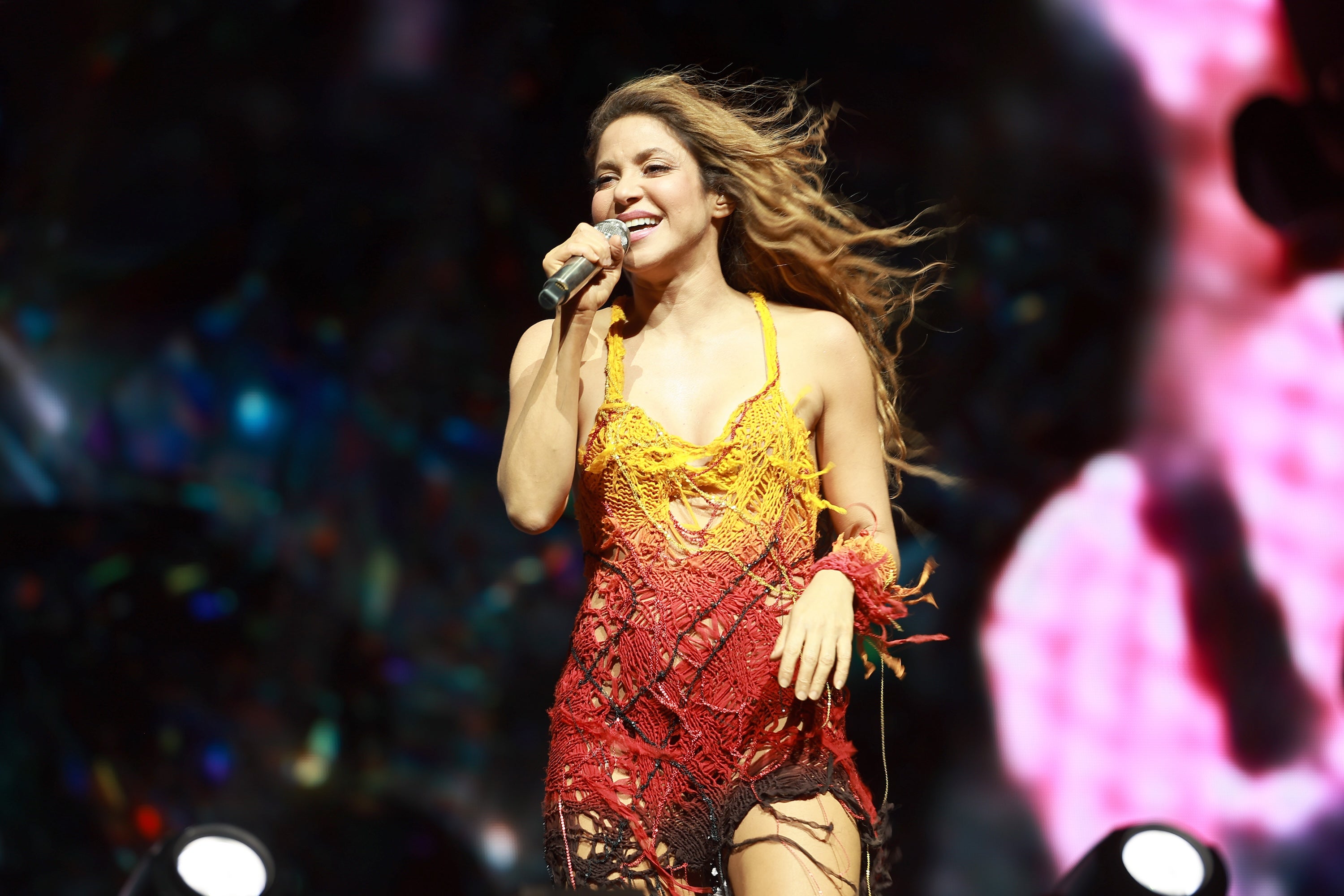 Shakira was scheduled to perform at Fenway Park on Thursday as part of her Las Mujeres Ya No Lloran (Women No Longer Cry) tour