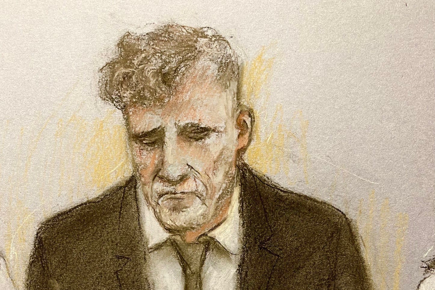 Doyle shook his head when the prosecutor told the judge he drove deliberately at the crowd during an earlier court appearance