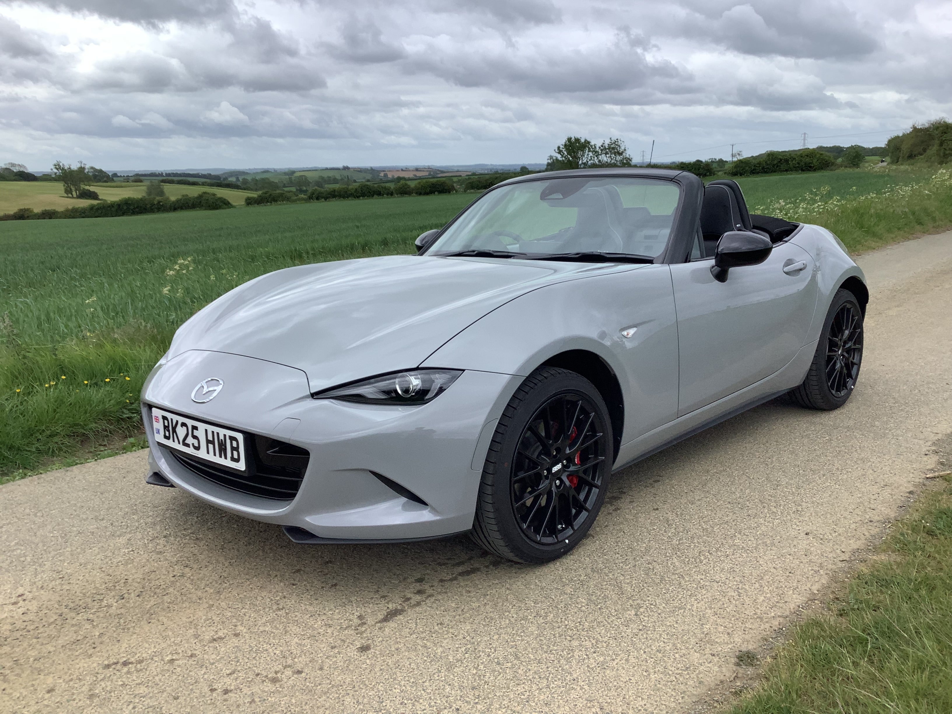 A joy to drive: with prices starting at £28,235, the driver’s seat isn’t the only low thing about the MX5