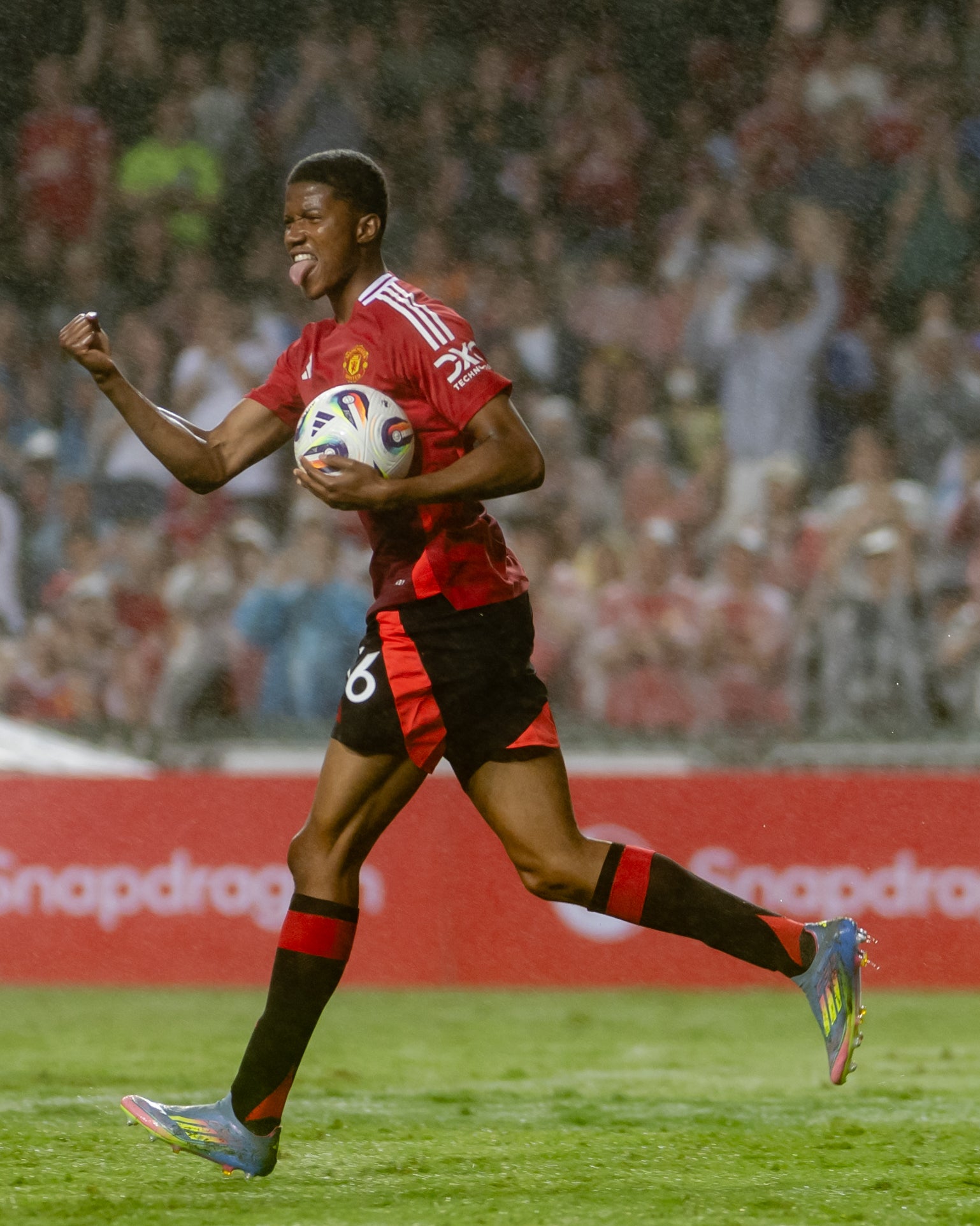 Chdio Obi scored United's two second-half goals