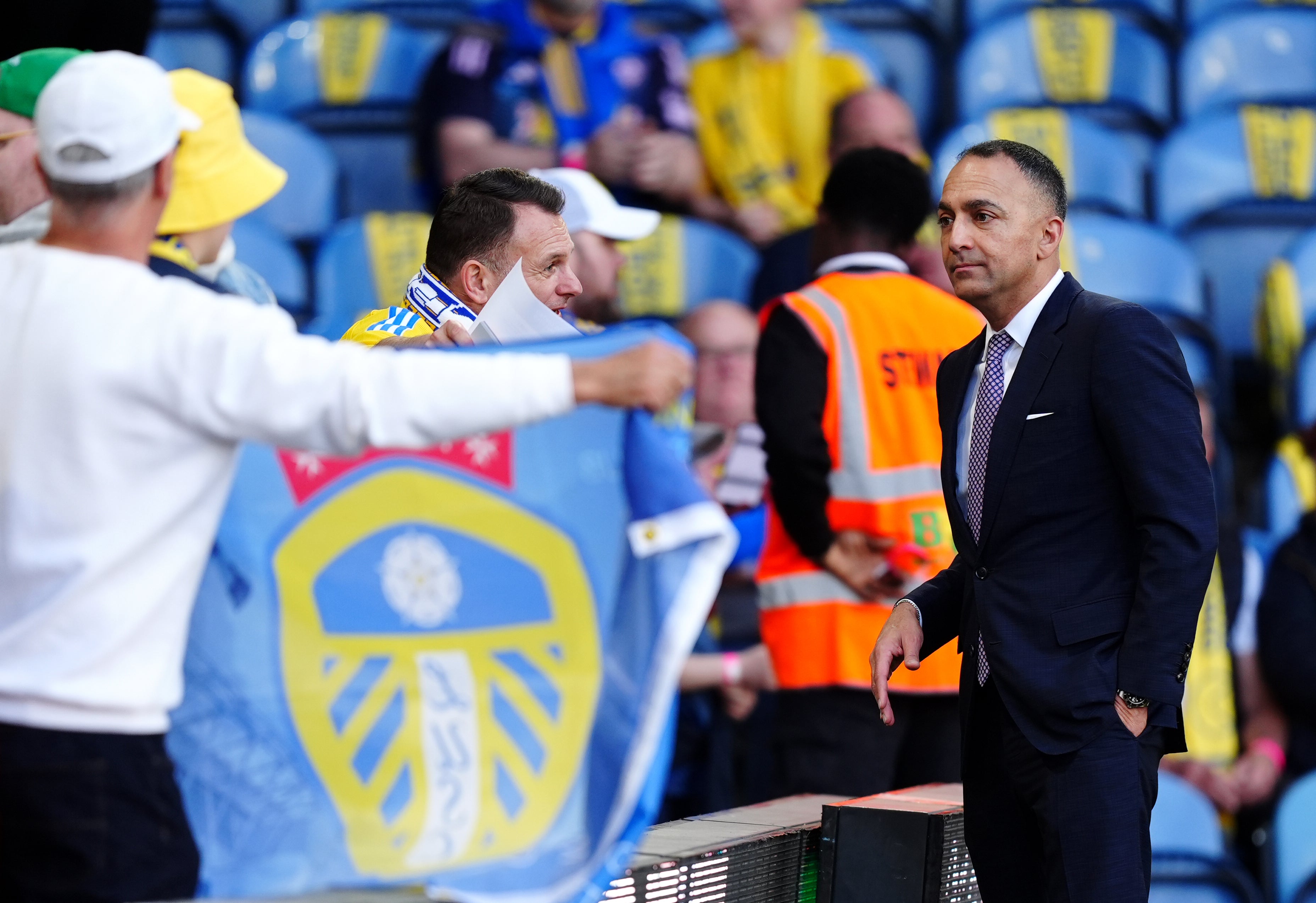 Leeds United chairman Paraag Marathe had attended some Rangers matches last season