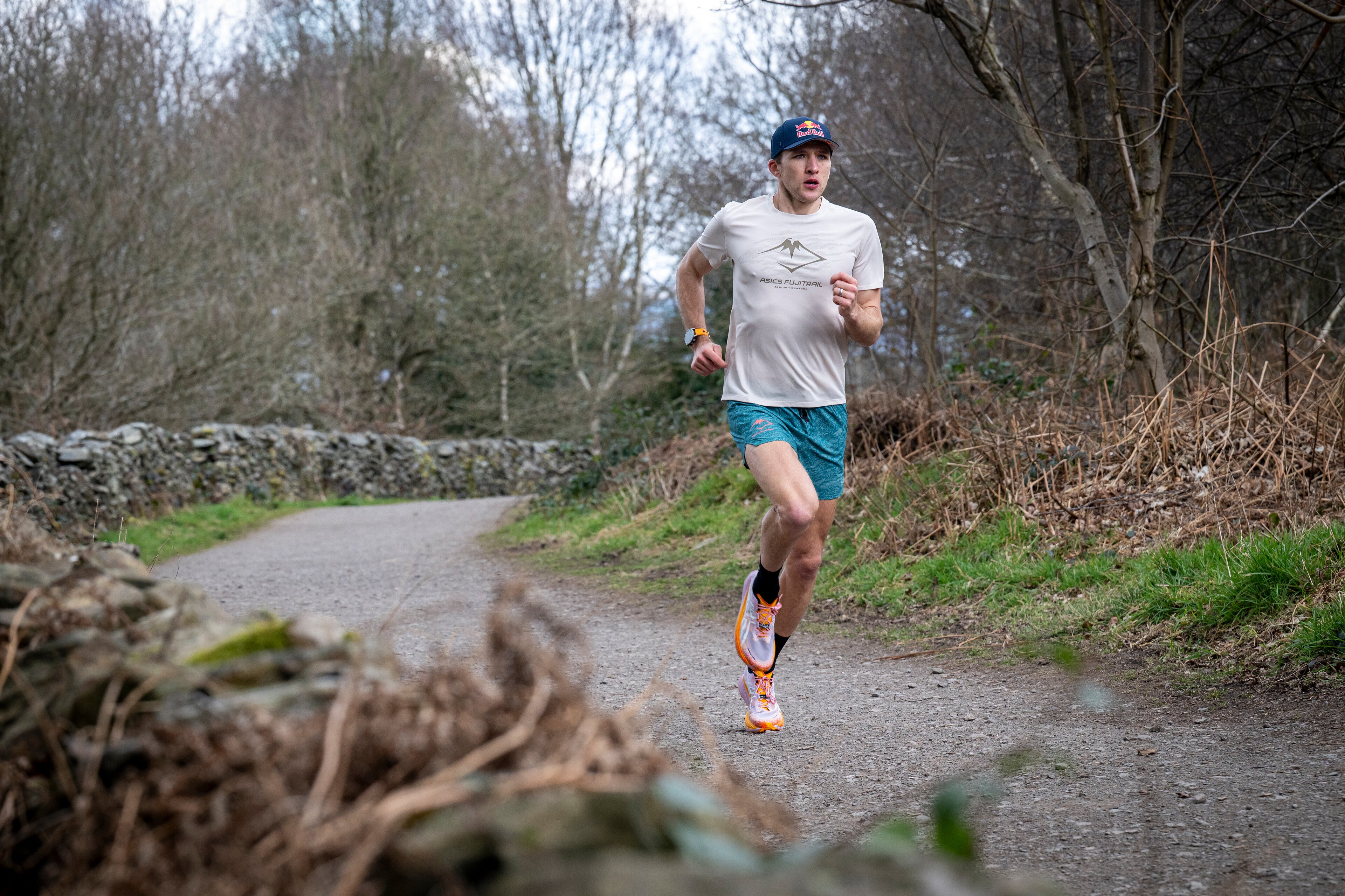 Tom Evans will often run for upwards of 20 hours per week as part of his training regime