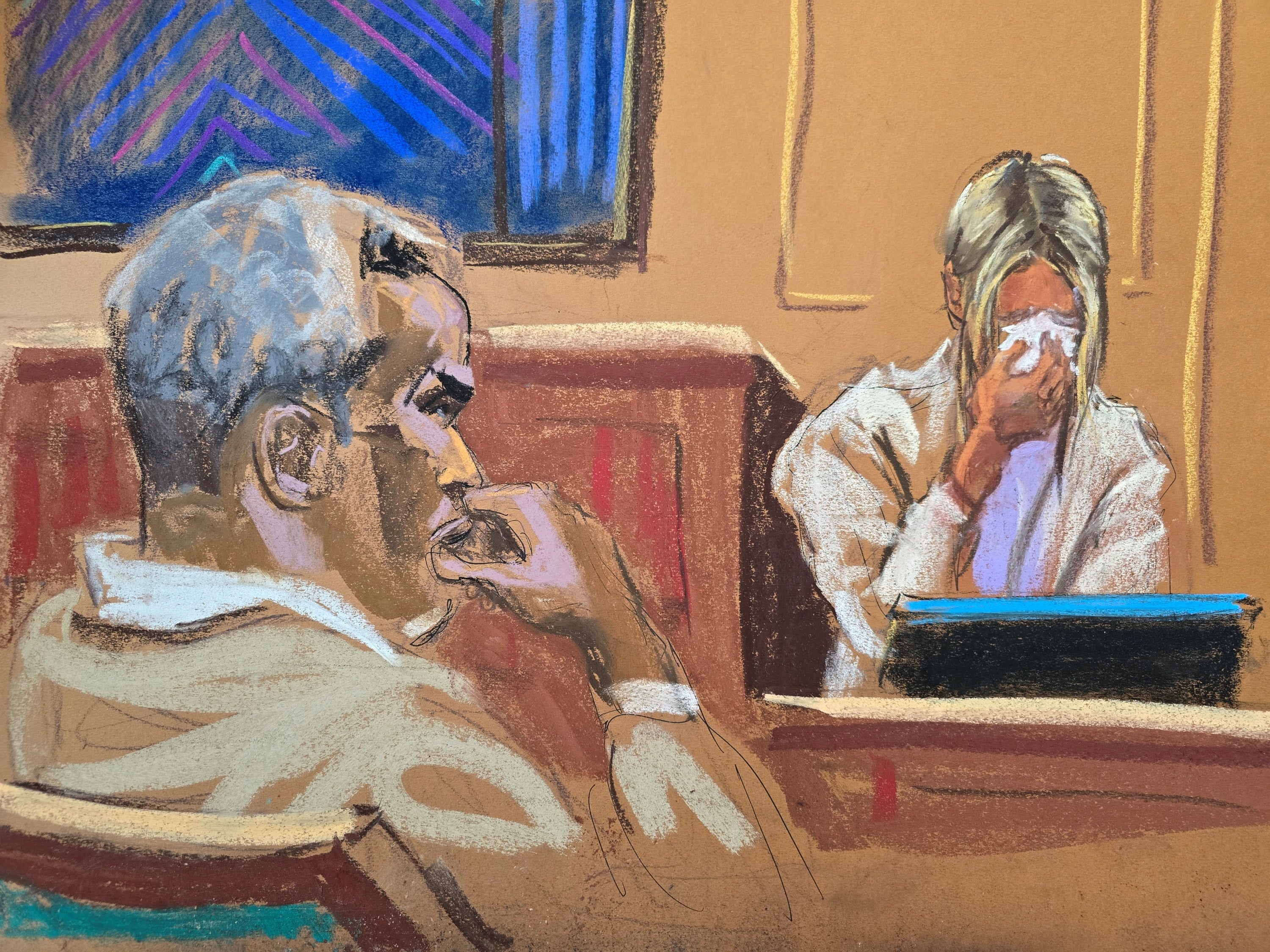 For most of Friday’s proceedings, ‘Mia’ kept her head down and face out of sight as much as she possibly could, fidgeting with her hands while answering questions on the stand, and often speaking in such a low tone that attorneys had to ask her to repeat herself