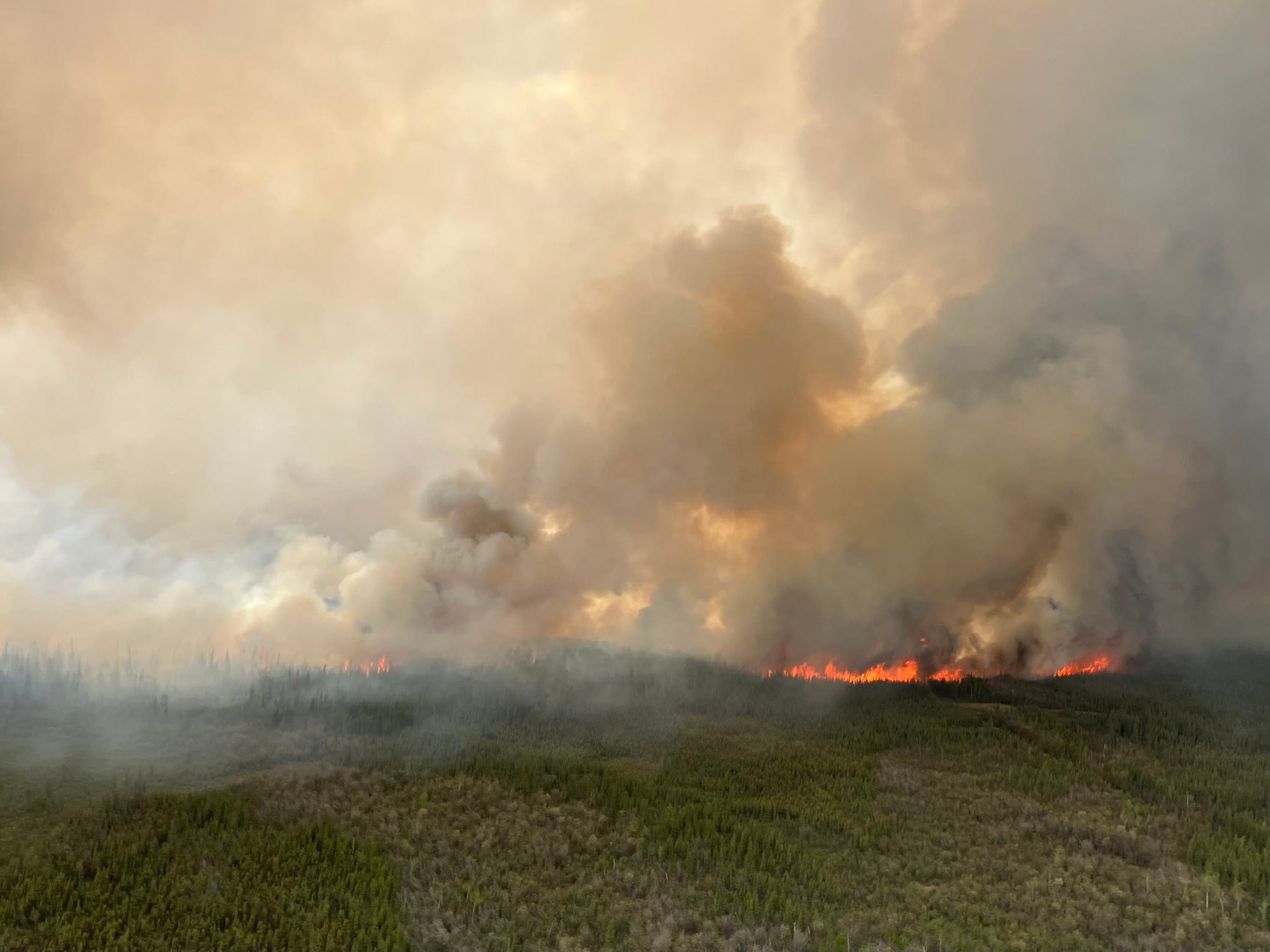 Massive fire growth in Canada is being driven by hot temperatures and arid conditions. More than 700,00 acres have burned since the year’s start