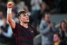 Jack Draper braced for hot reception in French Open clash with Joao Fonseca