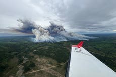 Canadian wildfire smoke expected to drift into US and harm air quality two years after New York engulfed by smog