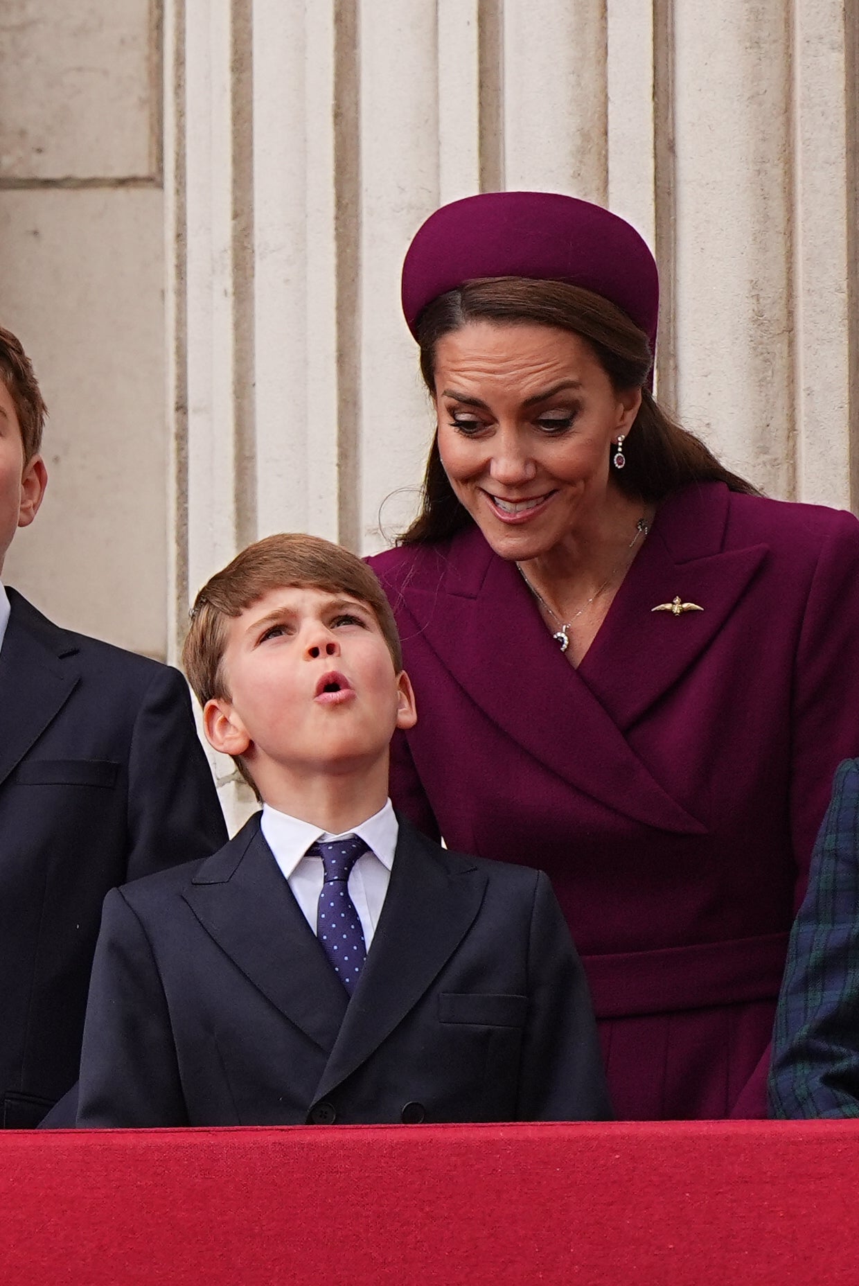 William and Kate’s children also received gifts including a soft toy camel received by William in Dubai in 2022 on behalf of Prince Louis