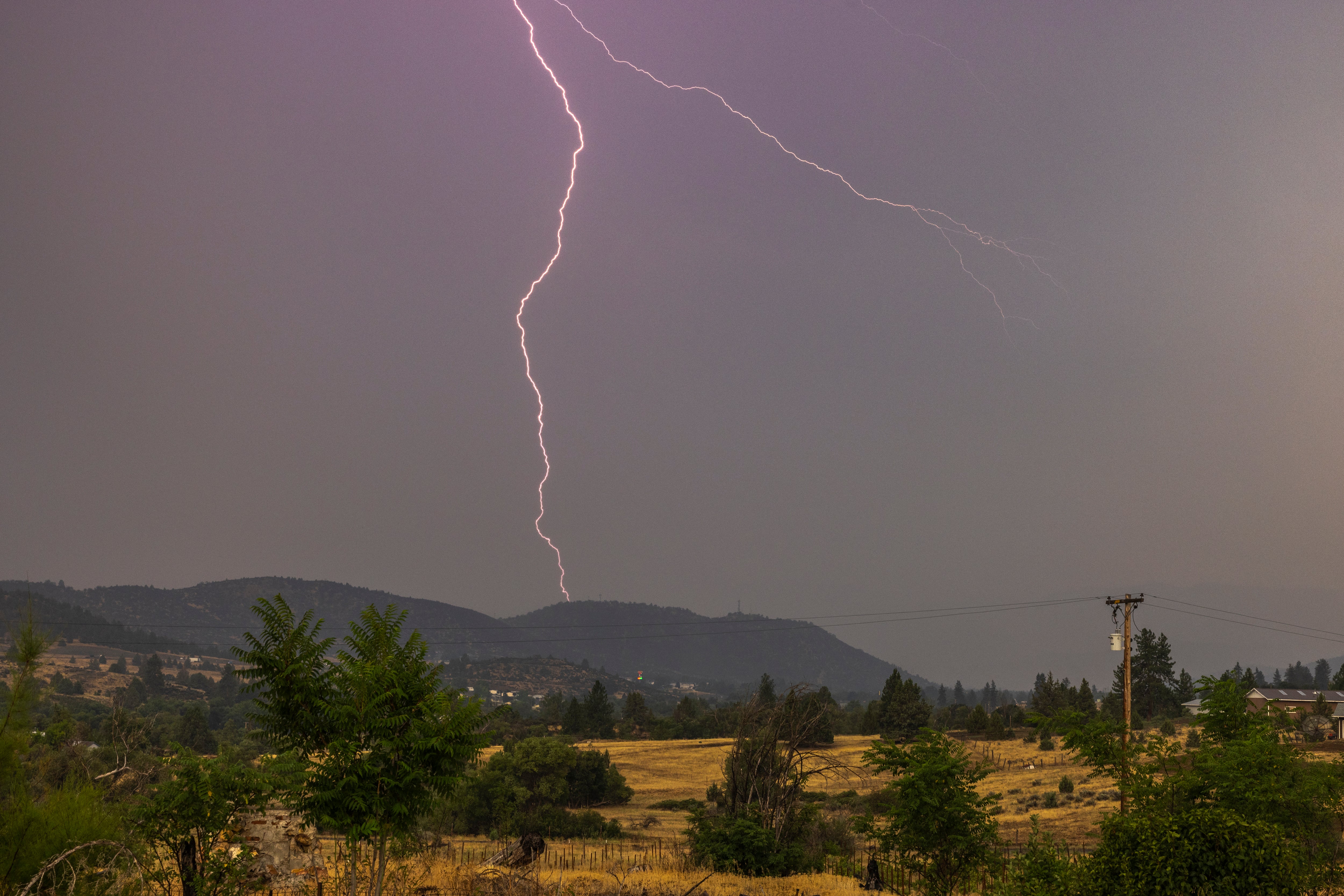 Lightning strikes contribute to devastating wildfires. Climate change is making both fires and lightning more frequent