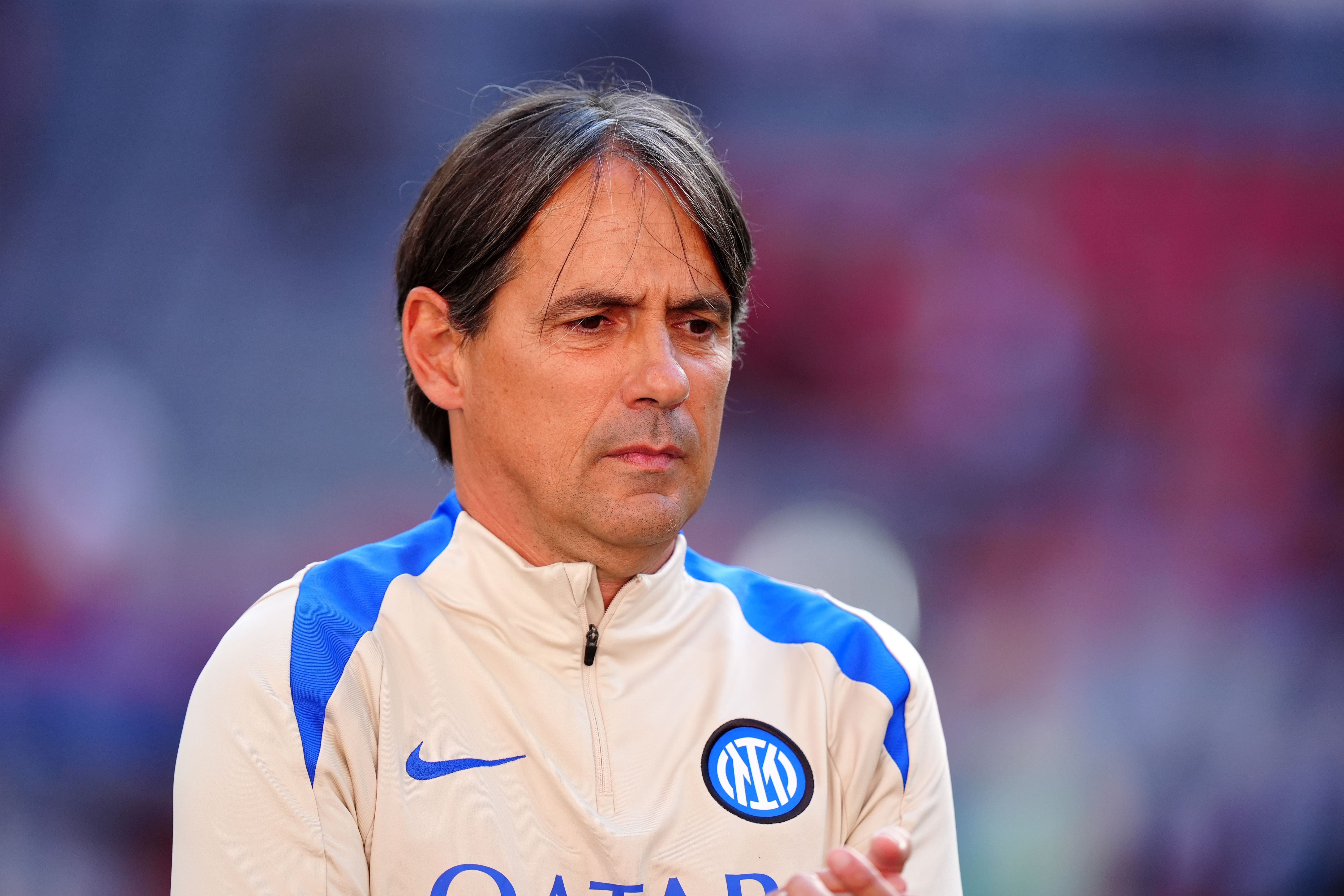 Inter Milan head coach Simone Inzaghi will lead his side into the Champions League final for a second time (Mike Egerton/PA)