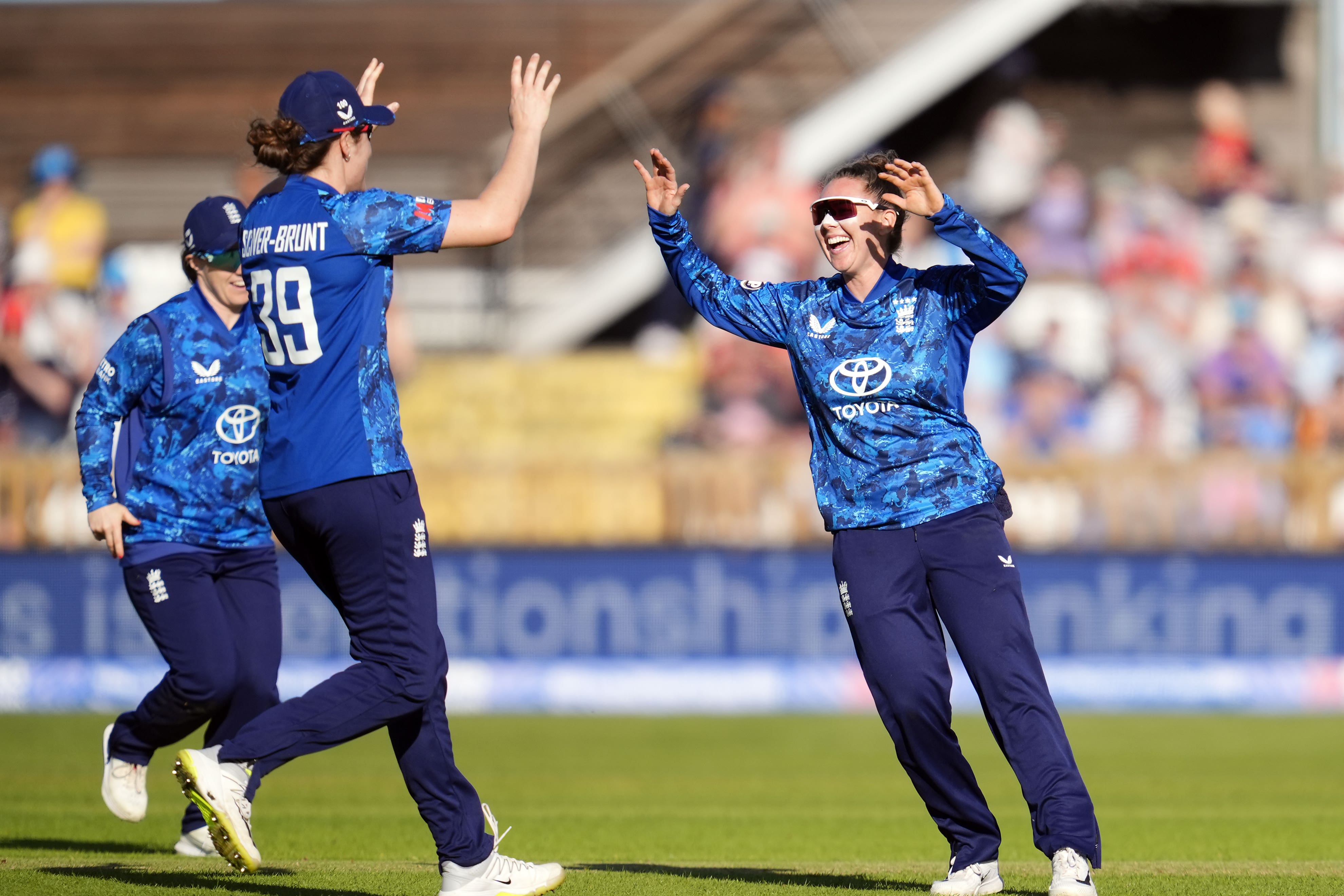 Linsey Smith: It’s surreal to celebrate five-for on my ODI debut for England
